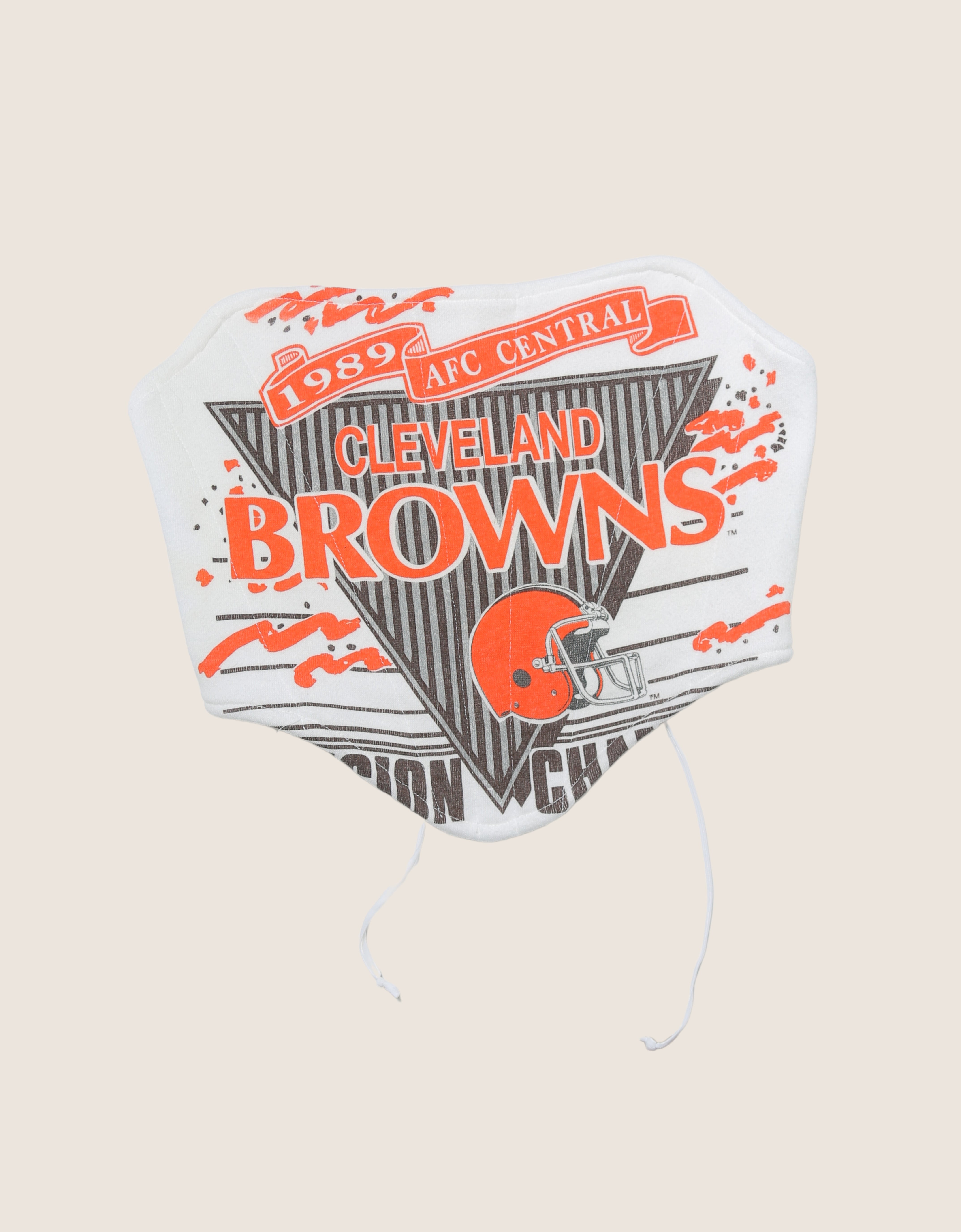 browns reworked corset with sweatshirt shrug (small)