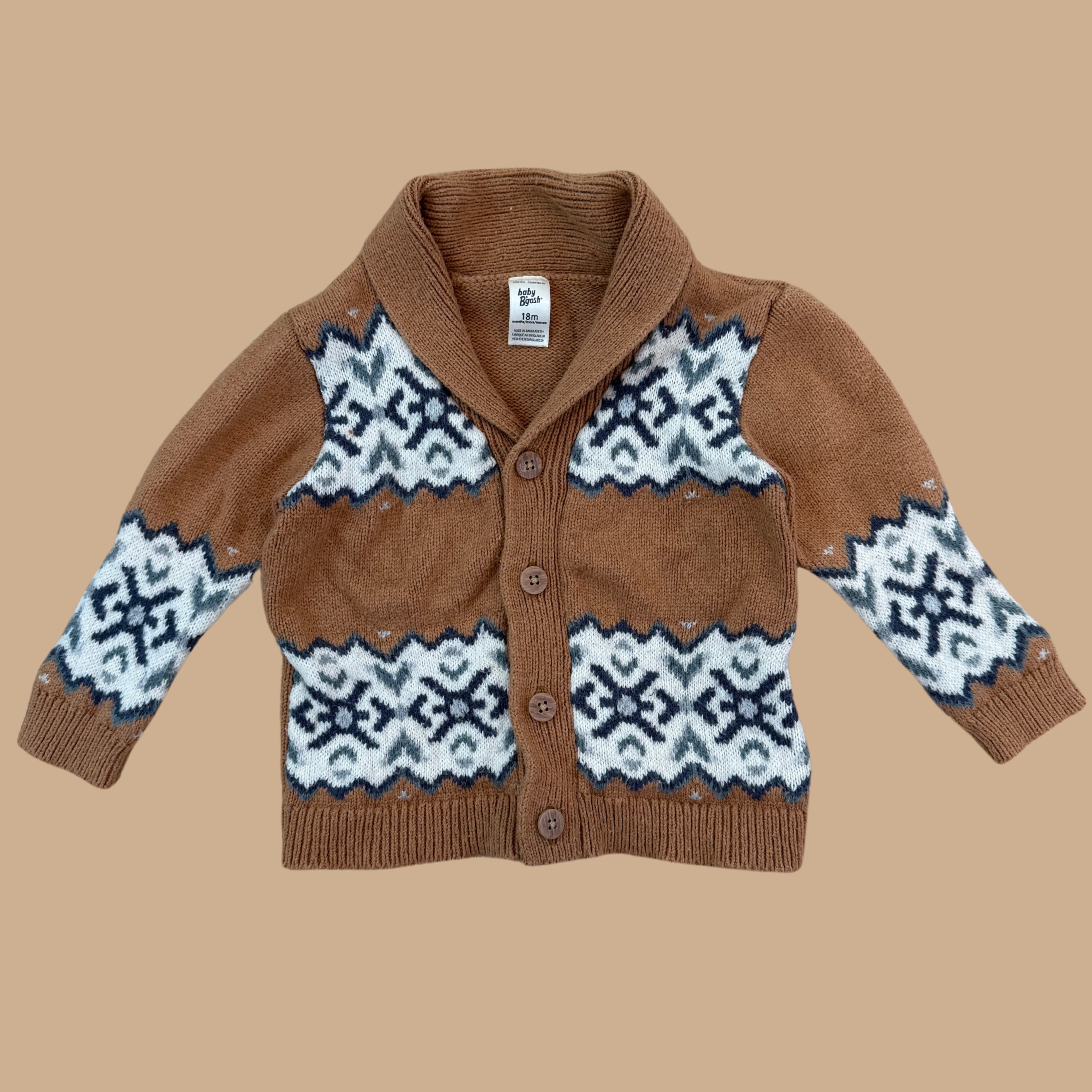 nordic knited cardigan (18M)