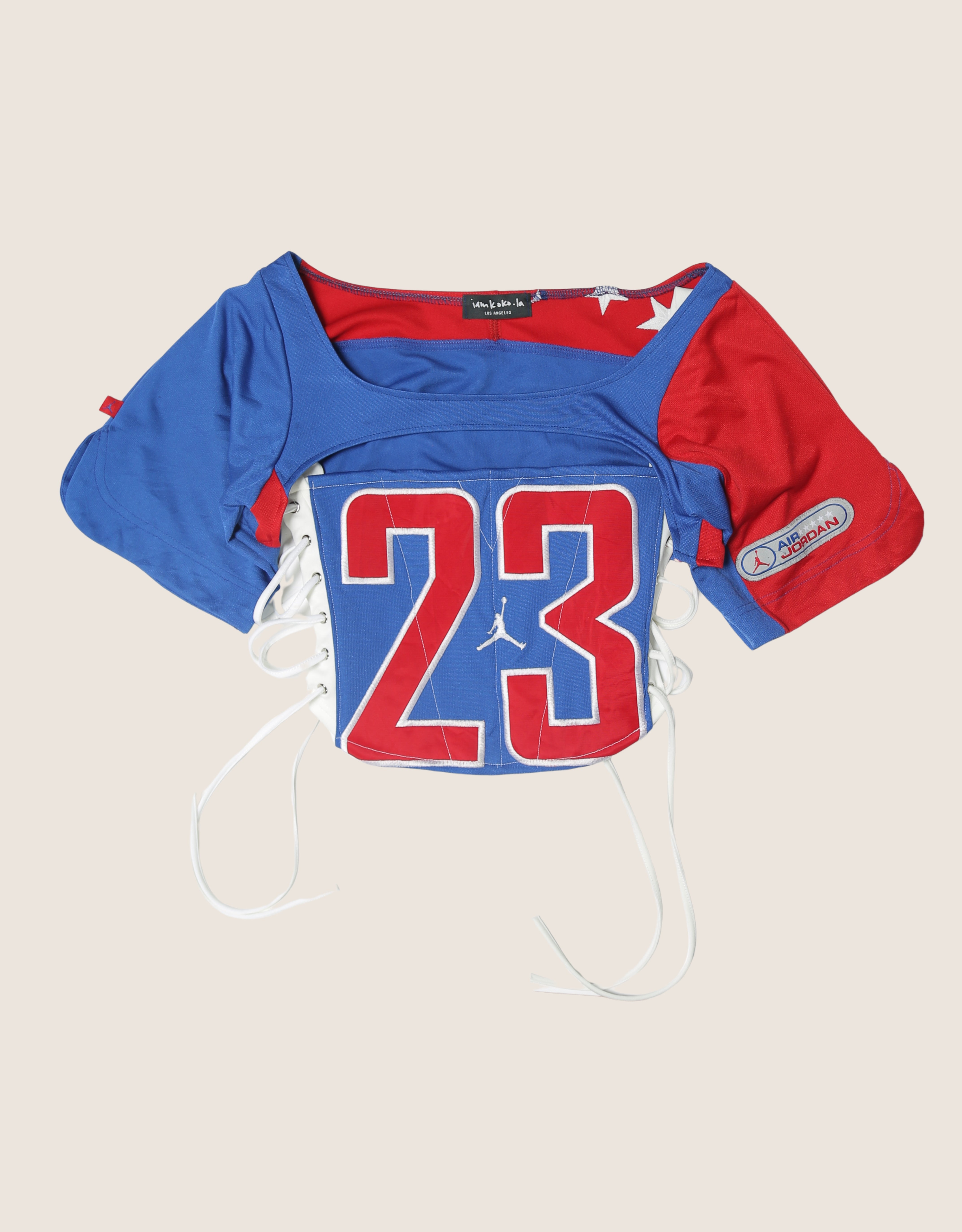 jordan 23 reworked corset with matching shrug (medium)