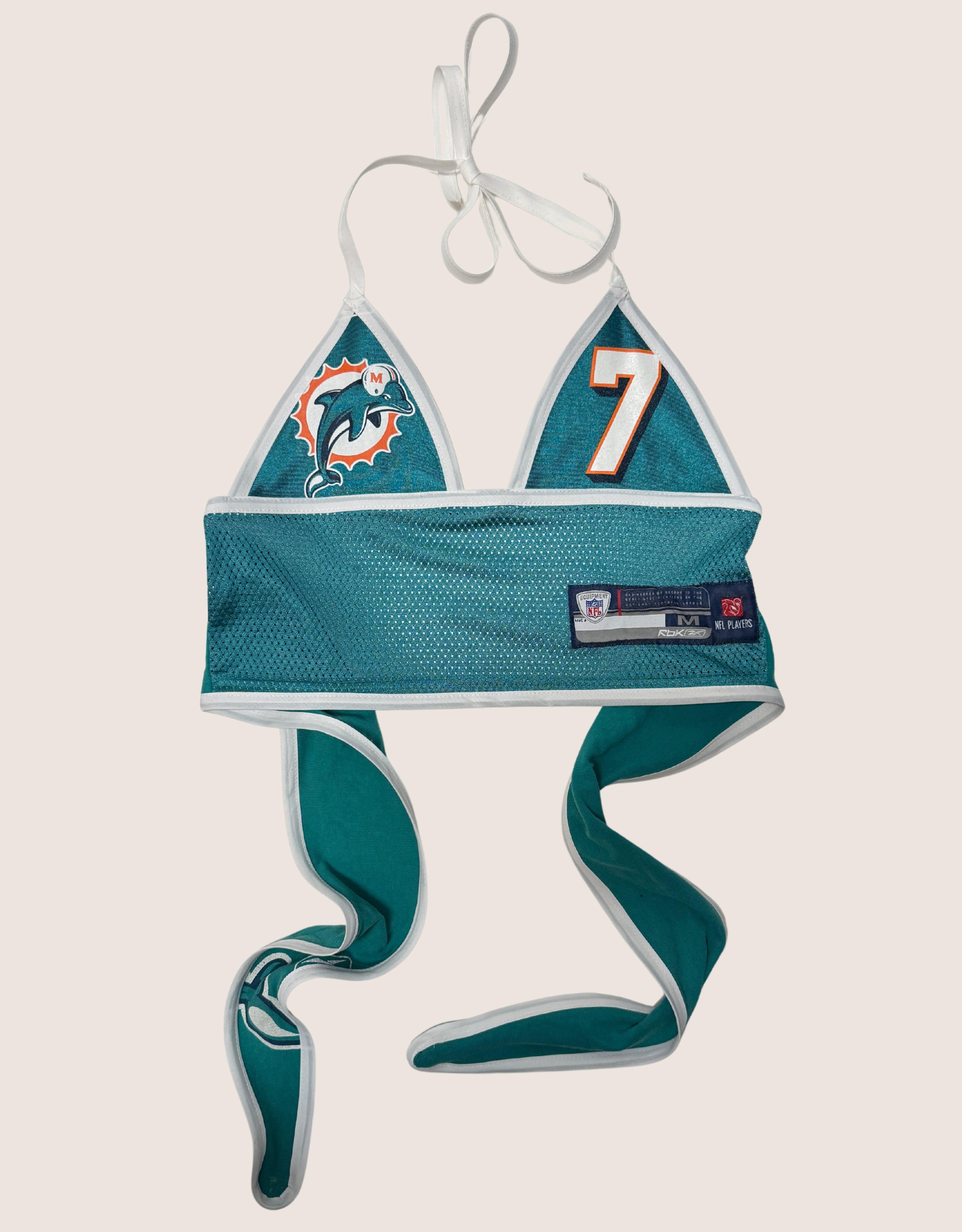 miami dolphins jersey halter top