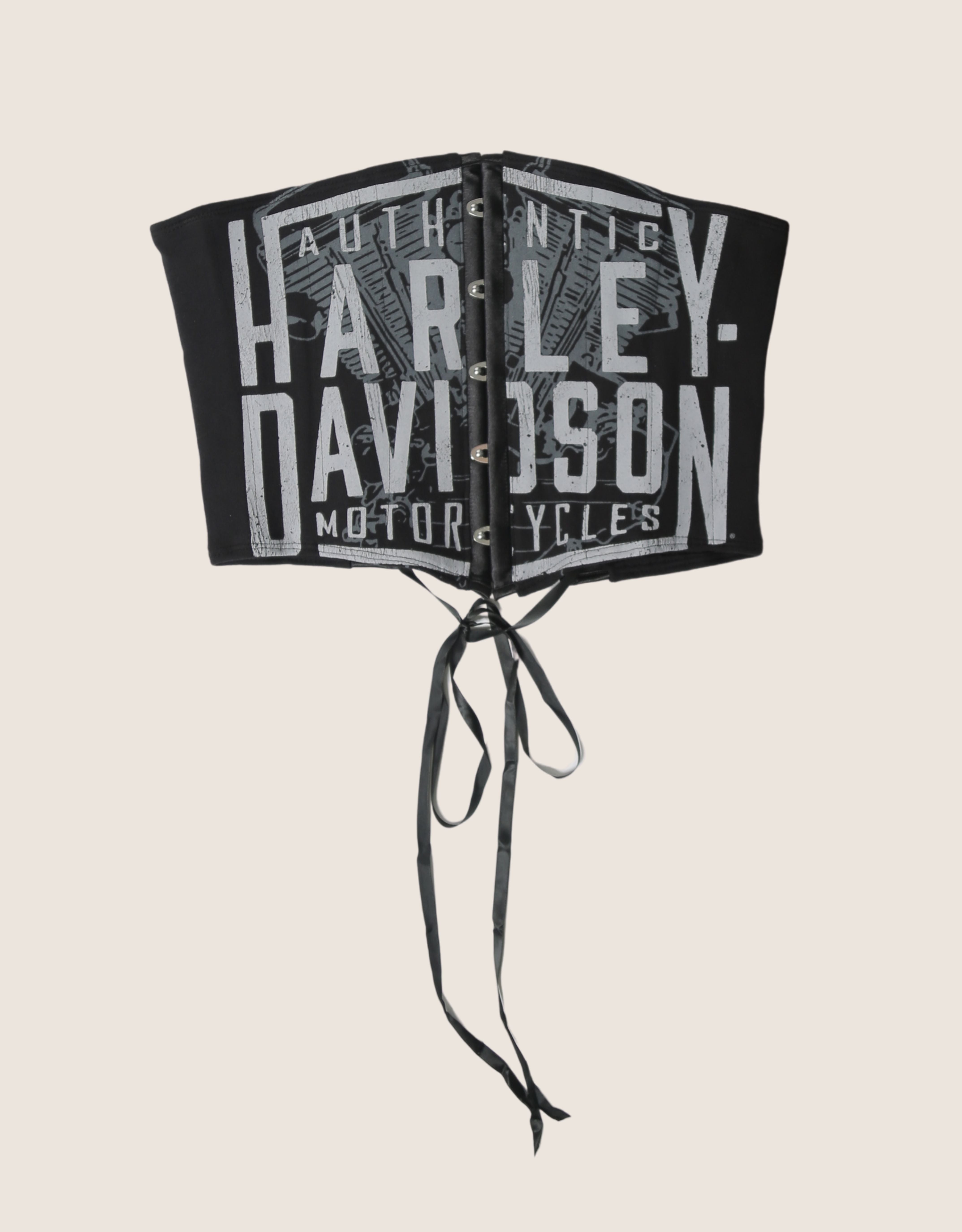 harley authentic reworked snap corset (M)