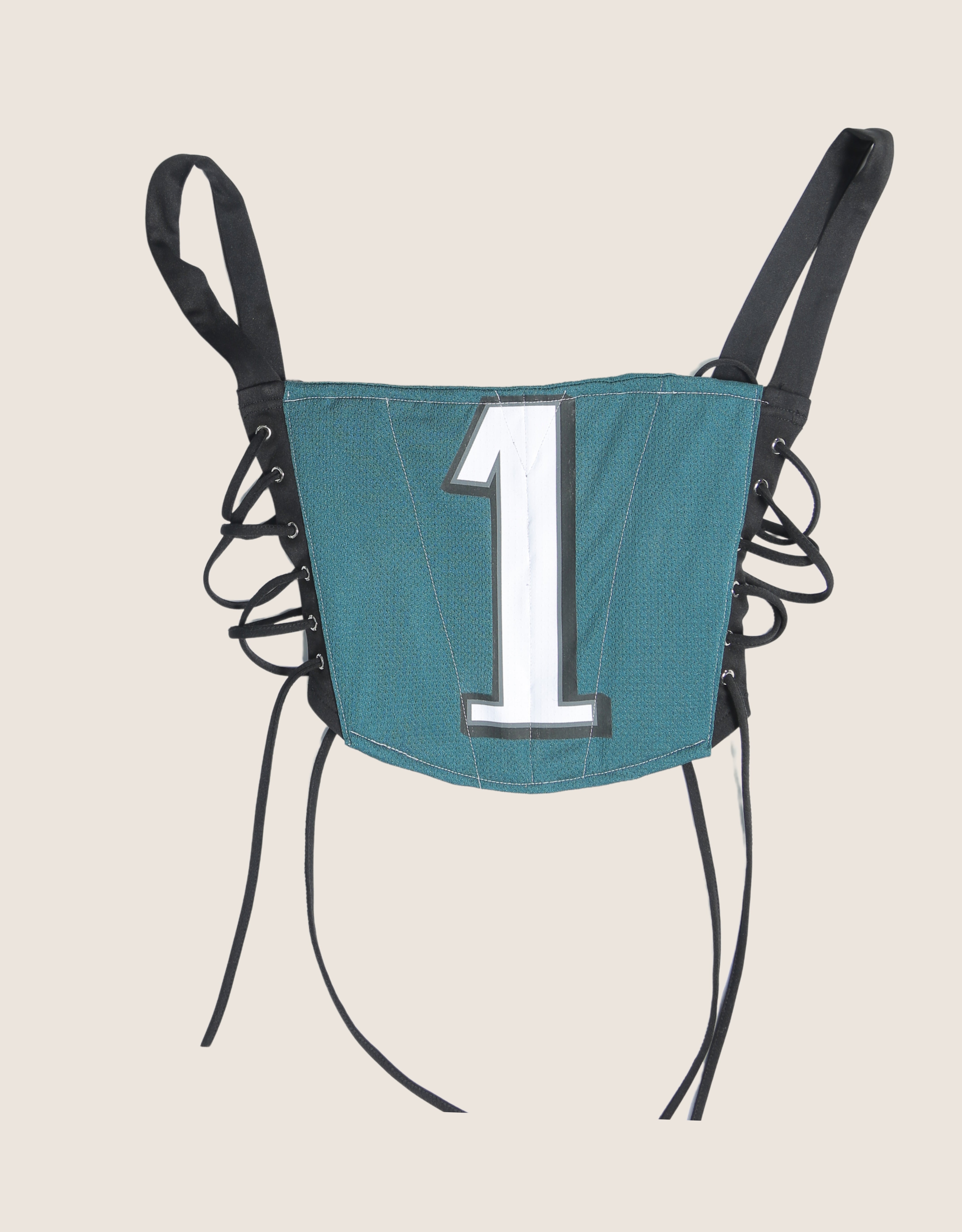 eagles hurts reworked corset with matching shrug