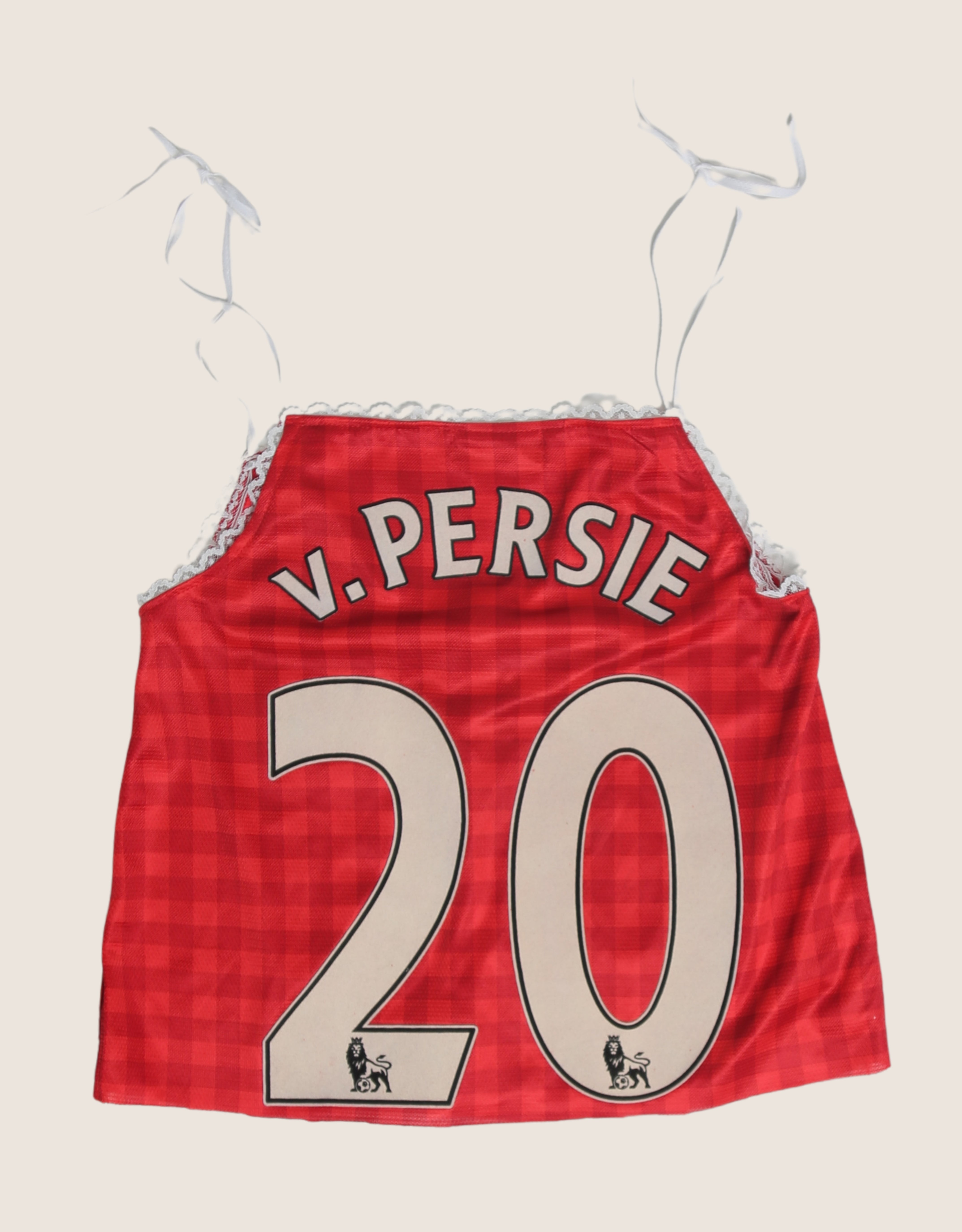 Manchester United F.C. soccer reworked tie front tank (s)