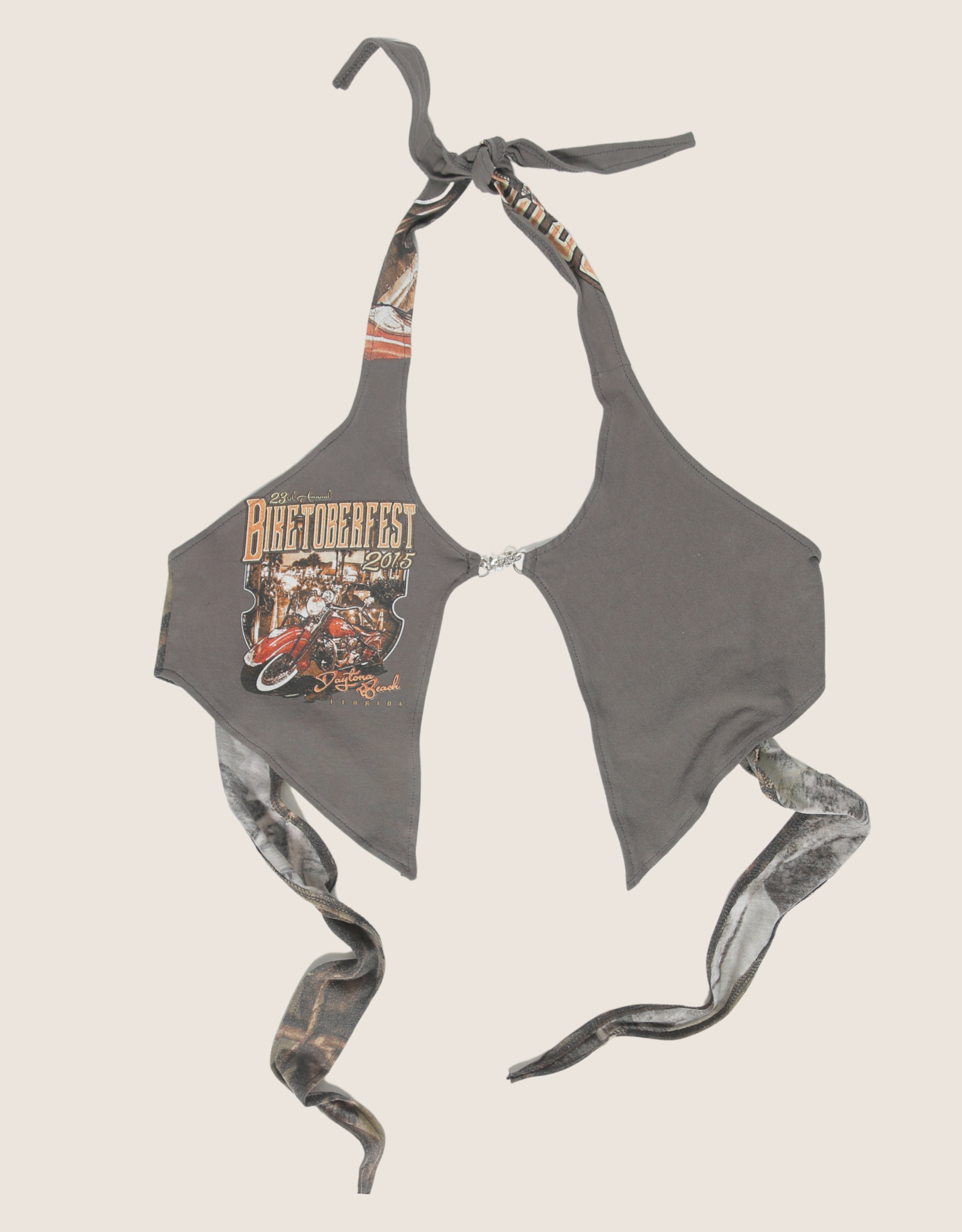 bikeweek charm front halter top