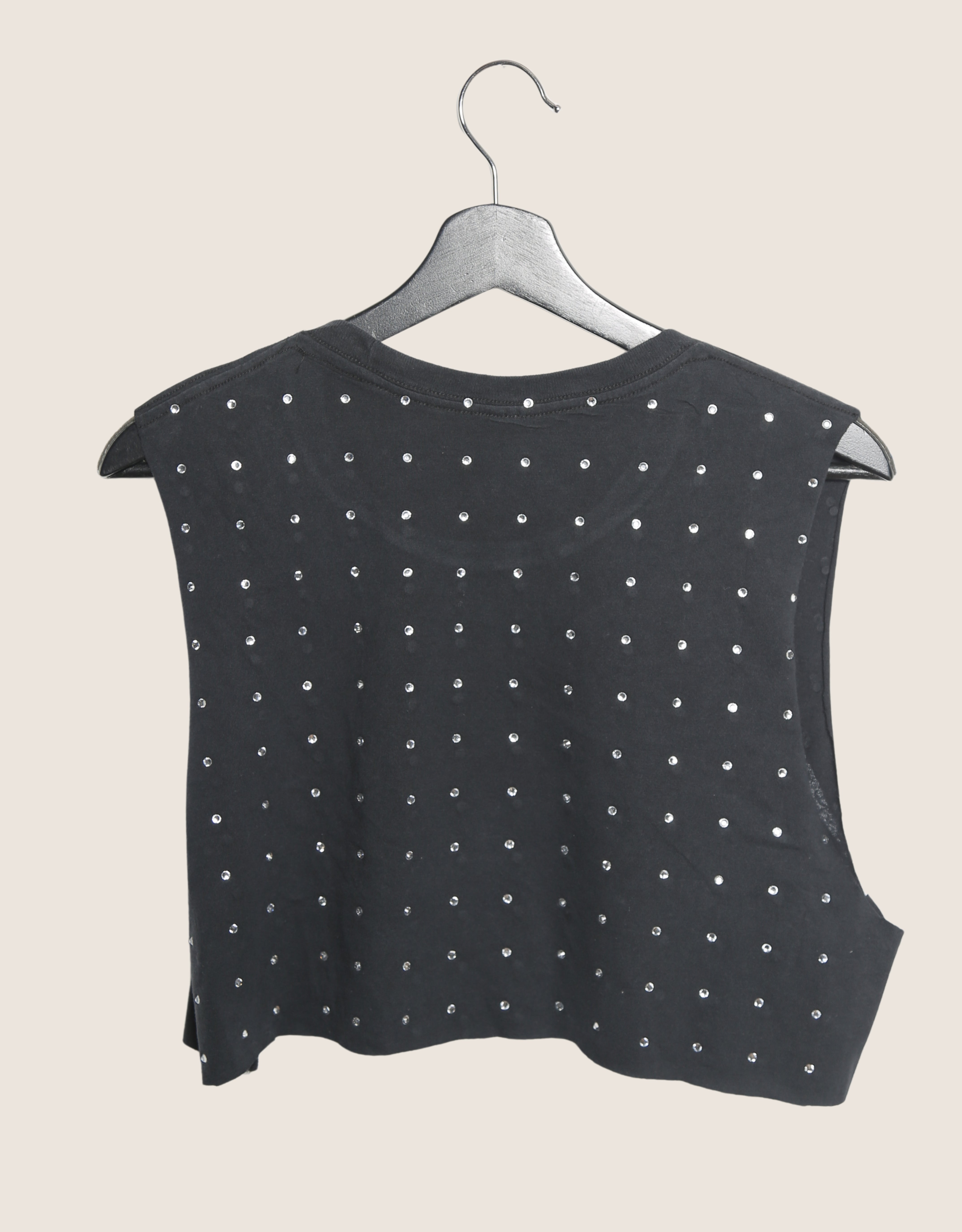 metallica rhinestone muscle tank (s/m)