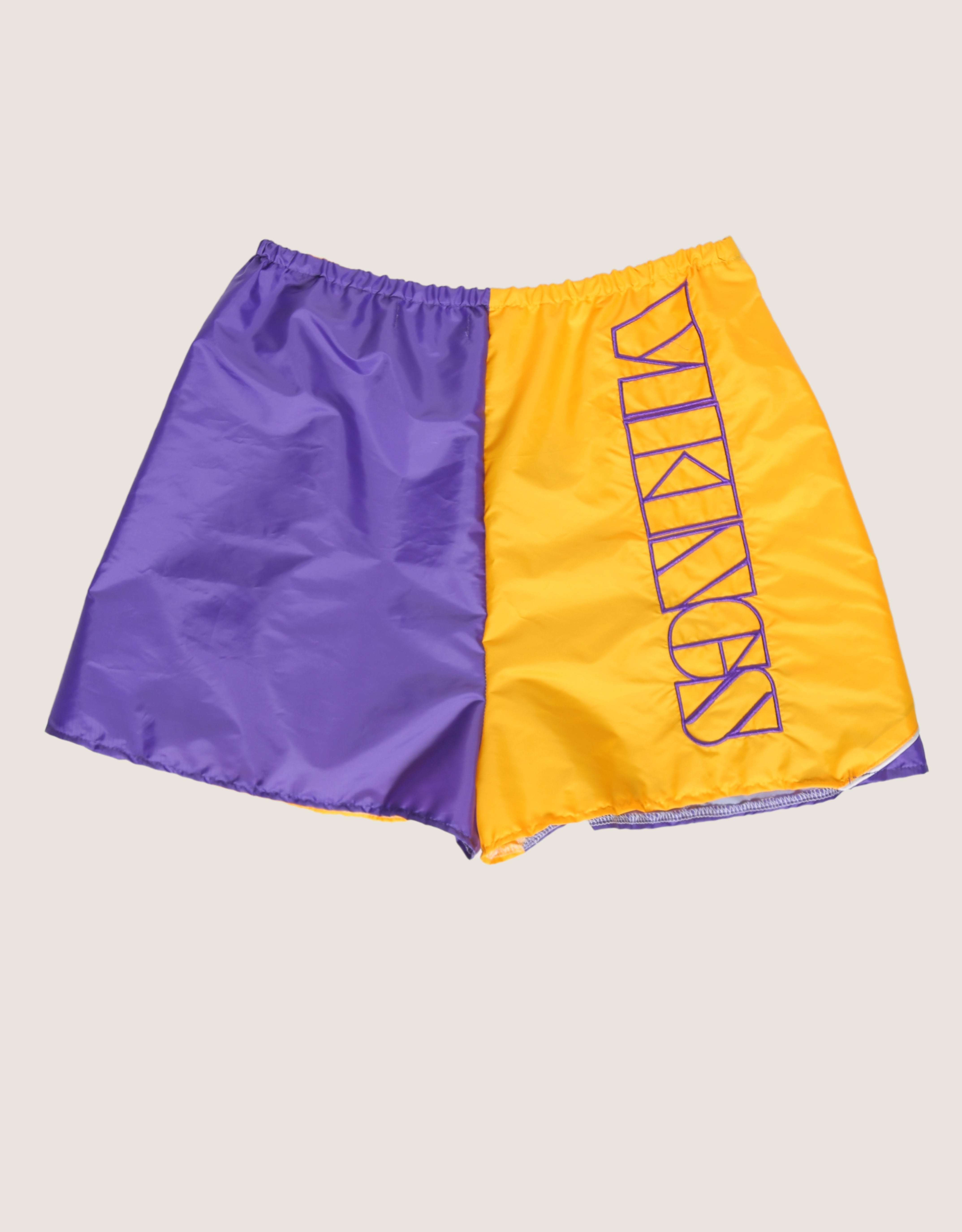 Minnesota Vikings reworked high waisted shorts