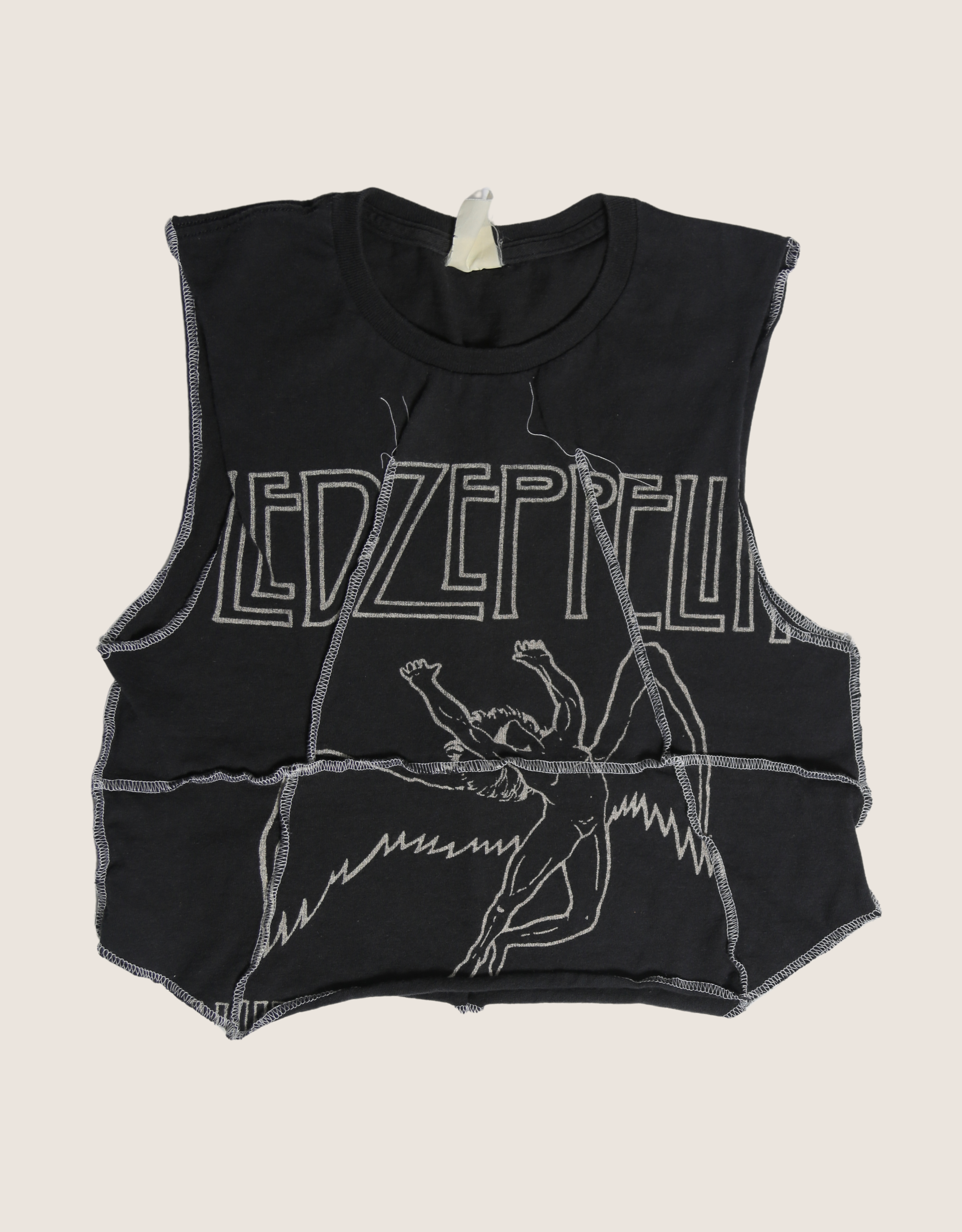 led zeppelin overlocked muscle tank