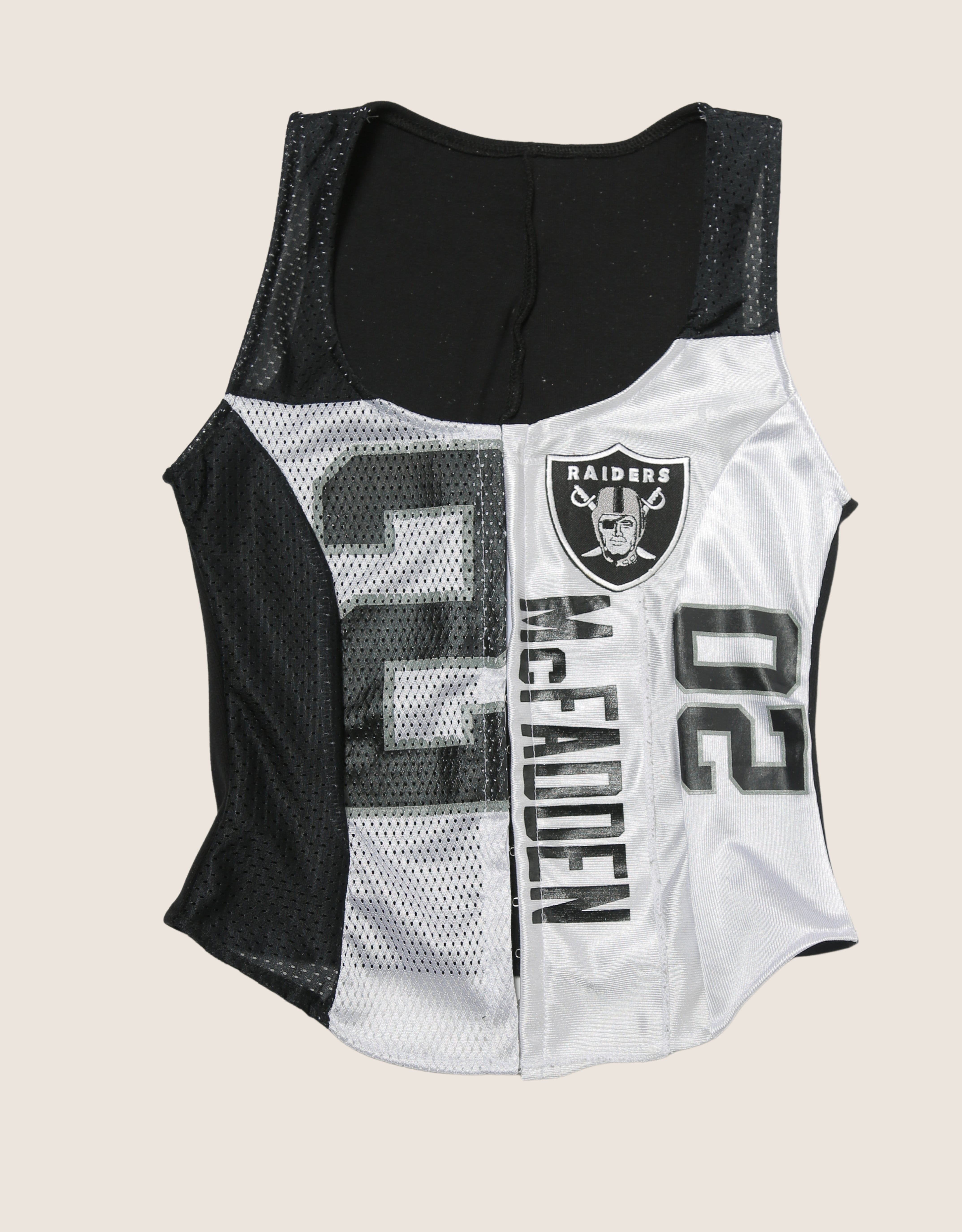 raiders hook and eye tank (extra small)
