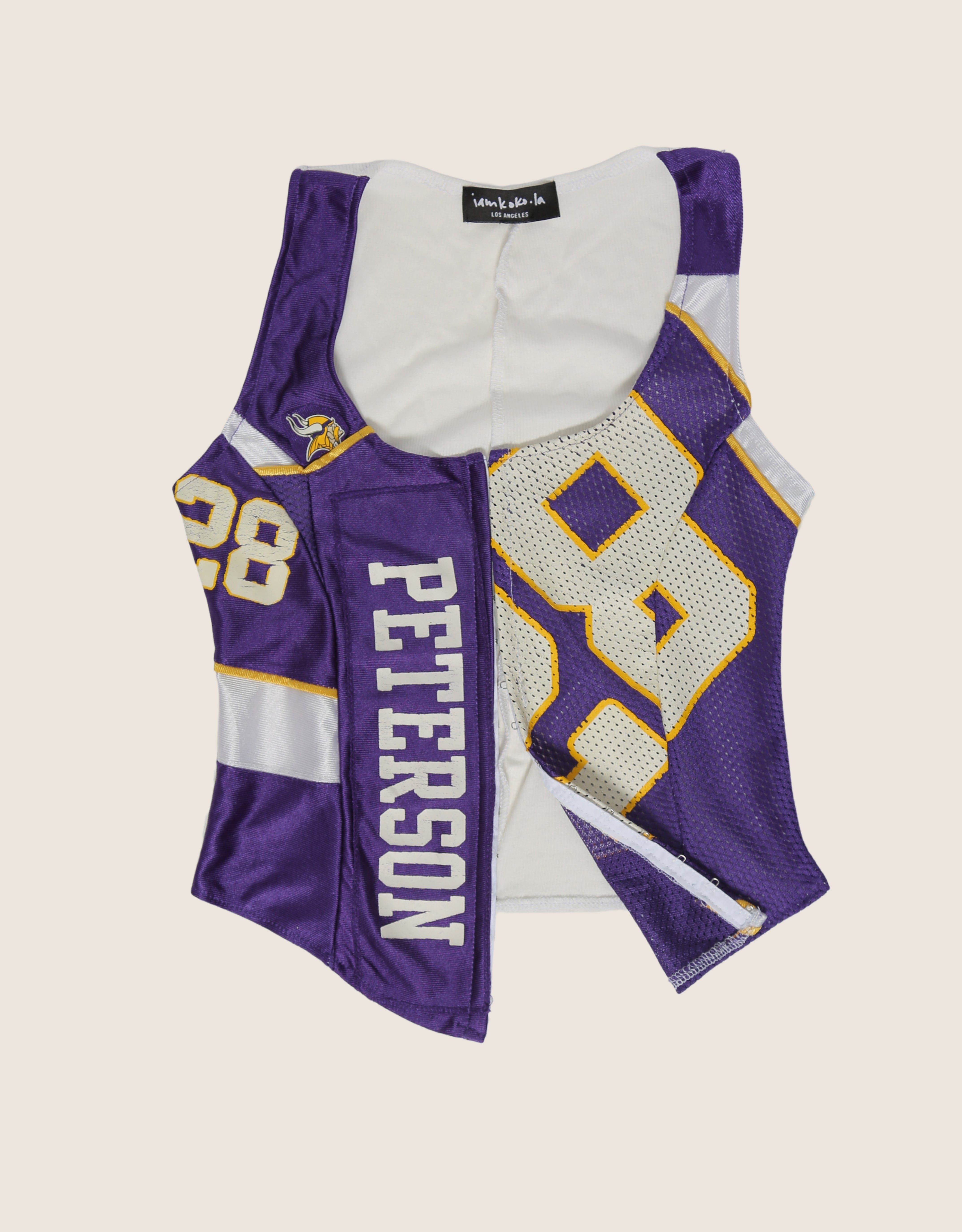 vikings peterson hook and eye tank