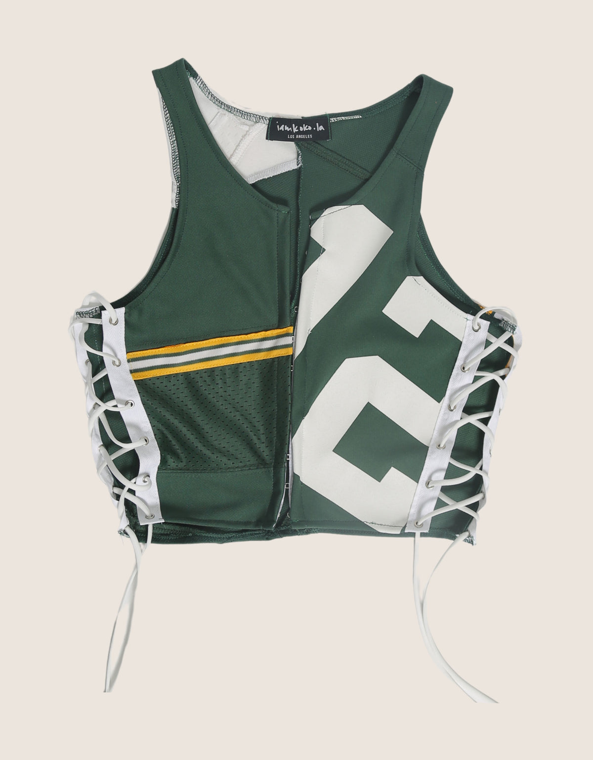 #12 hook and lace cropped tank (S)