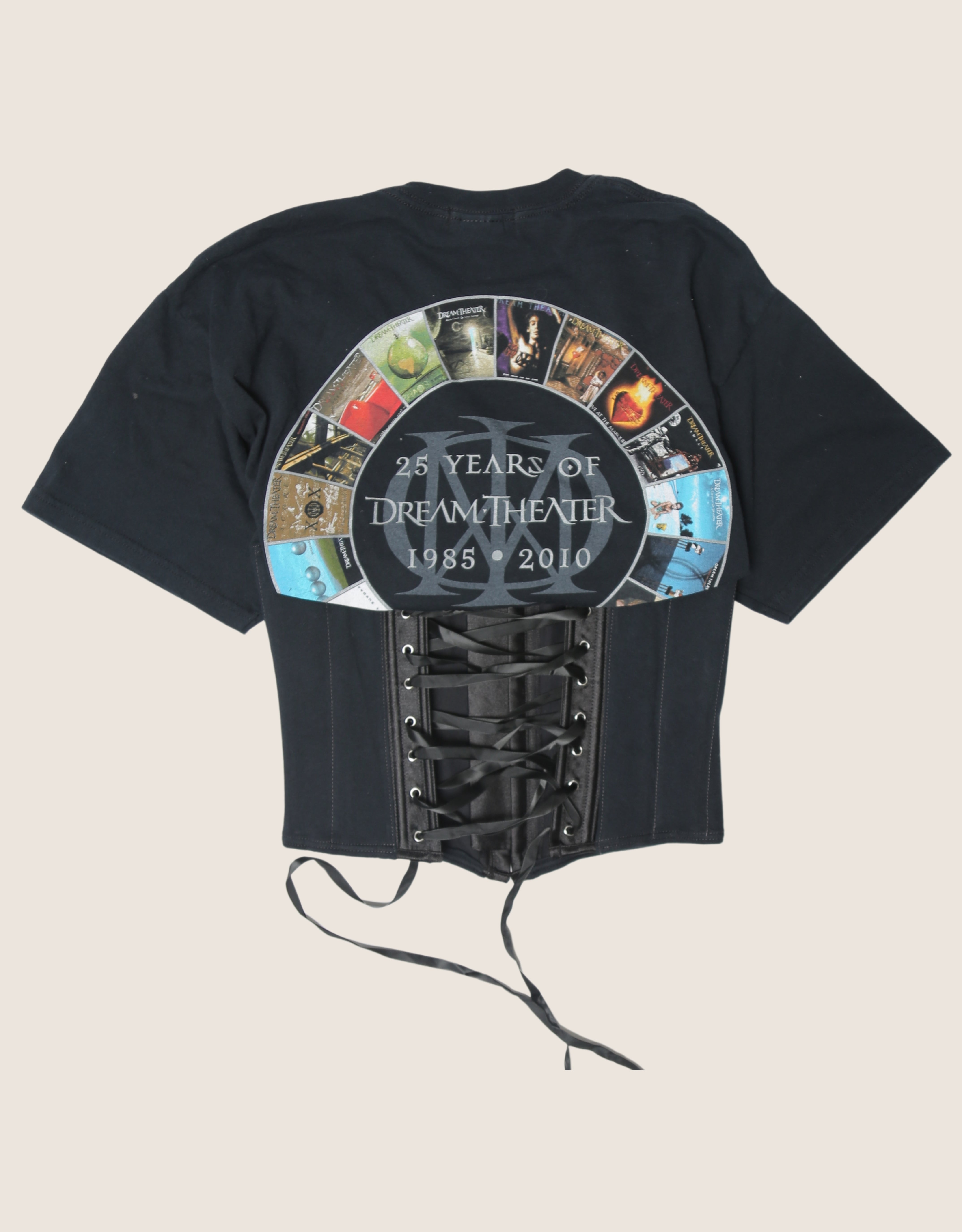 dream theater snap corset t shirt (M)