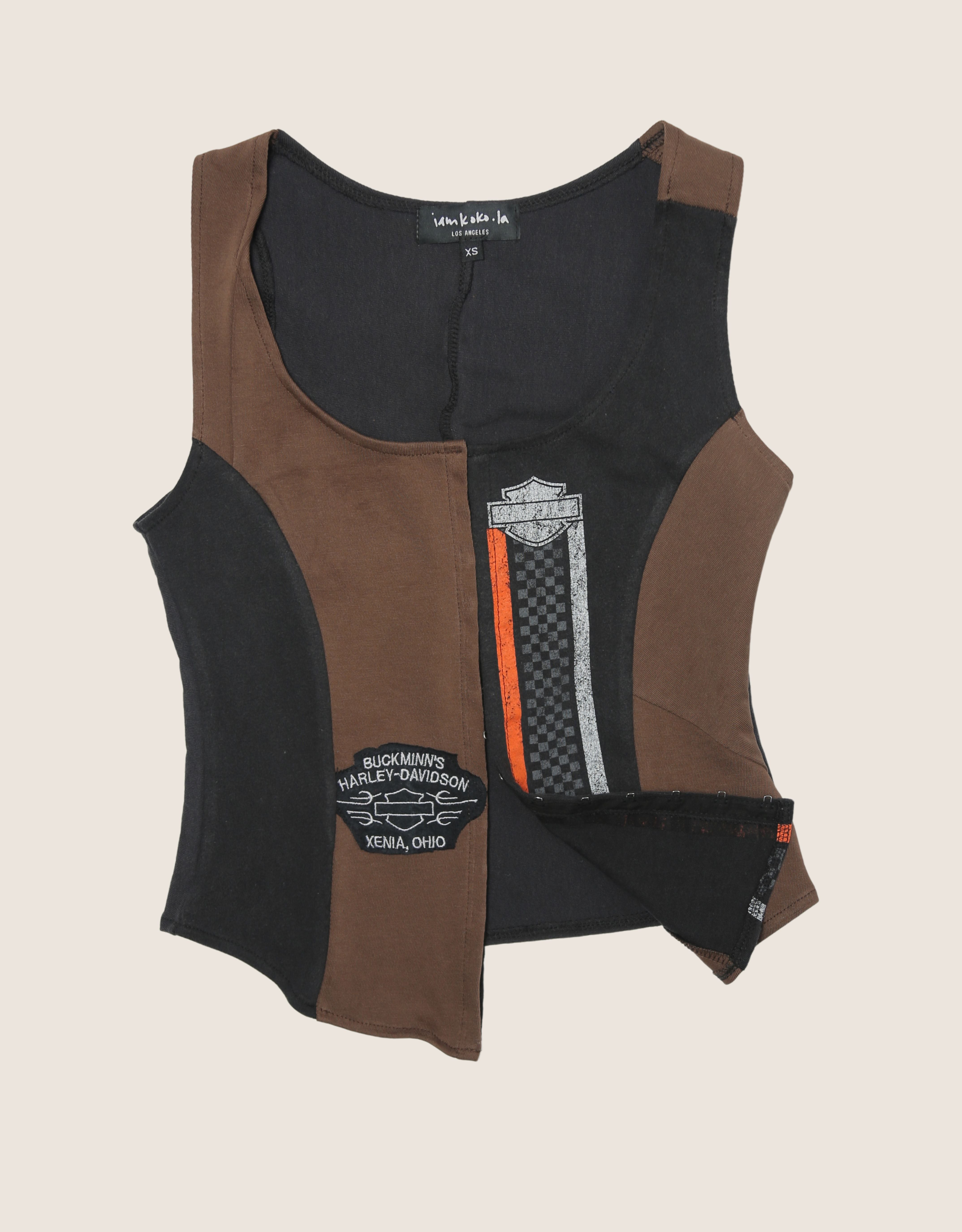 harley ohio hook and eye tank (XS)