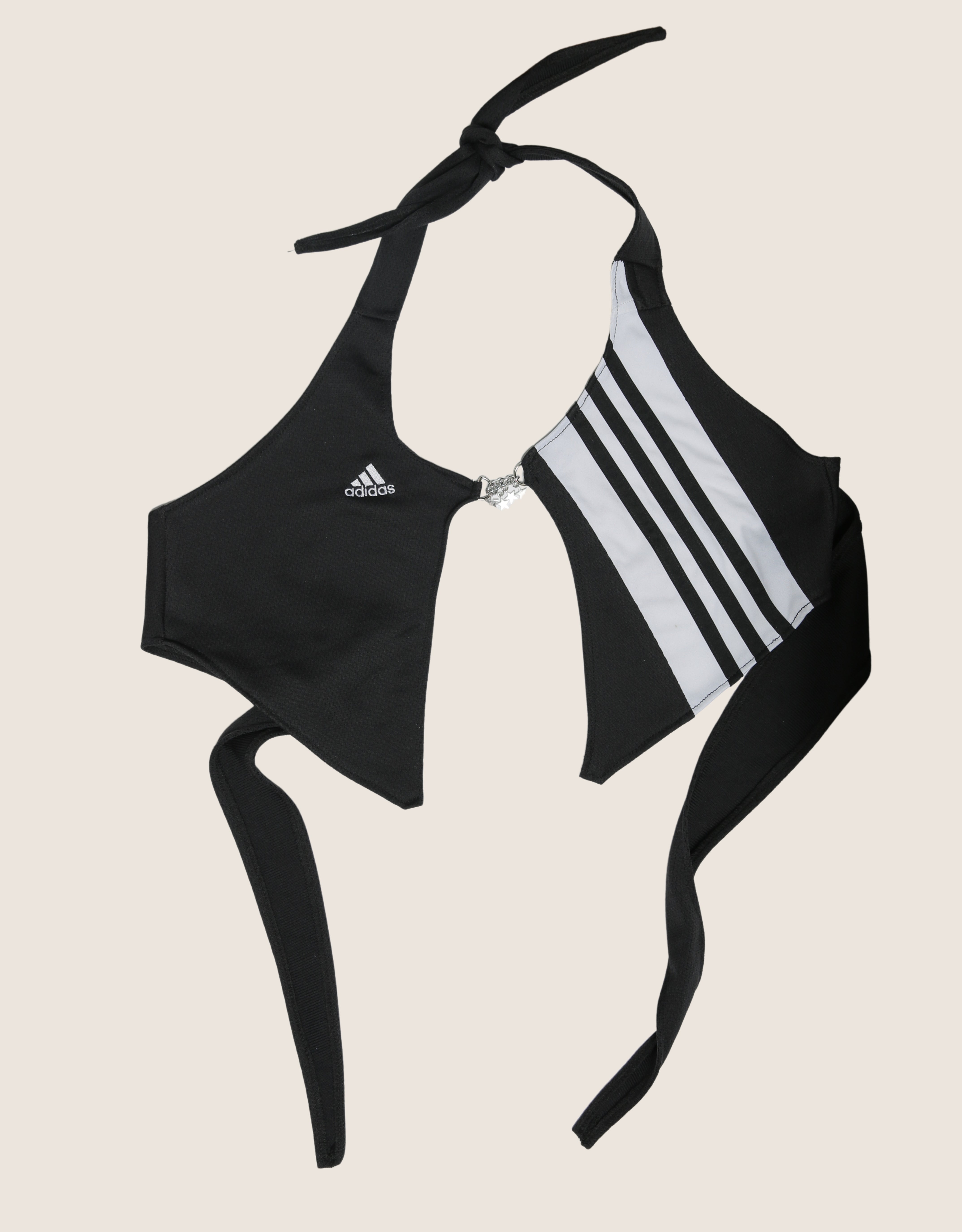 adidas charm front halter top