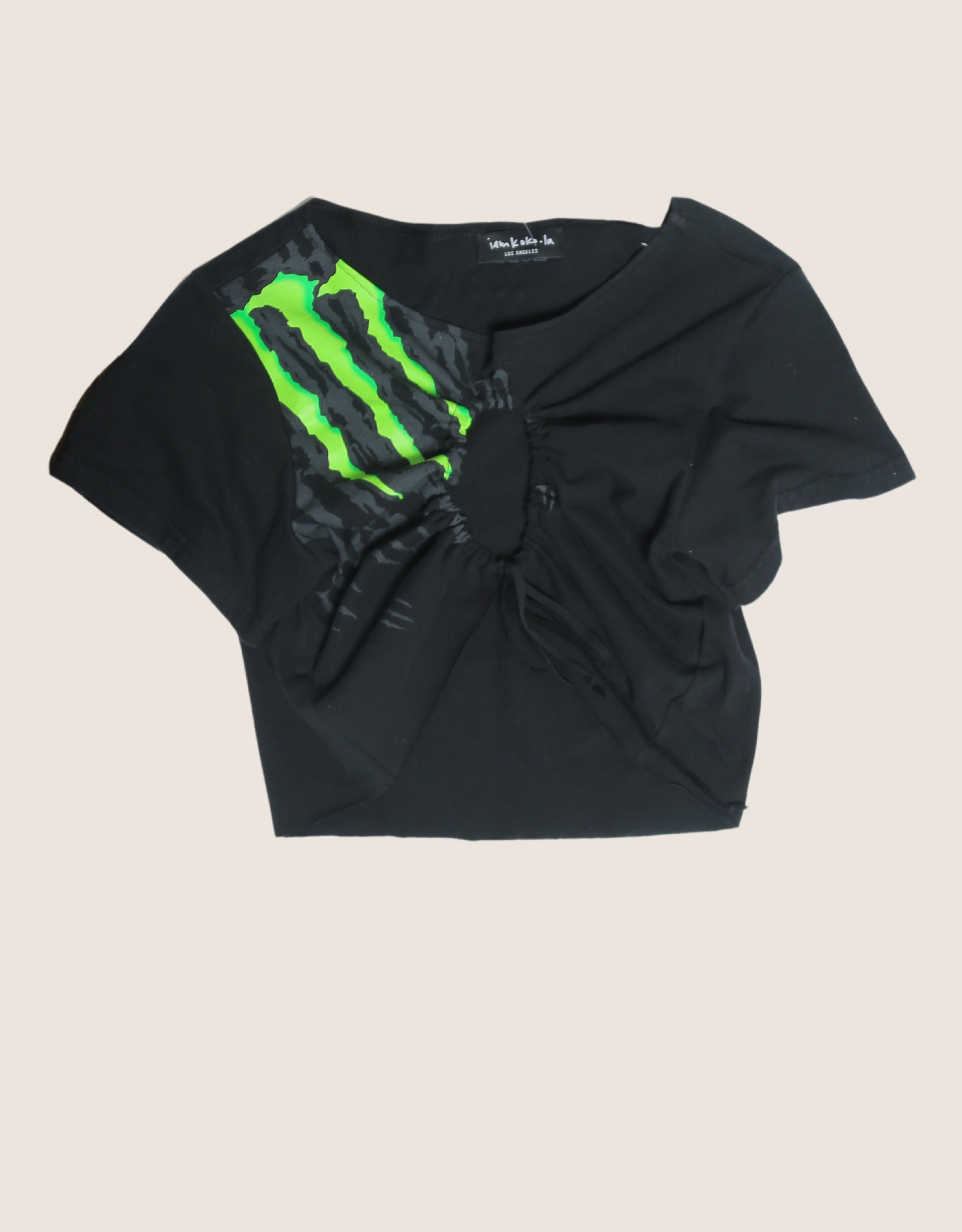monster energy reworked open front top (s/m)