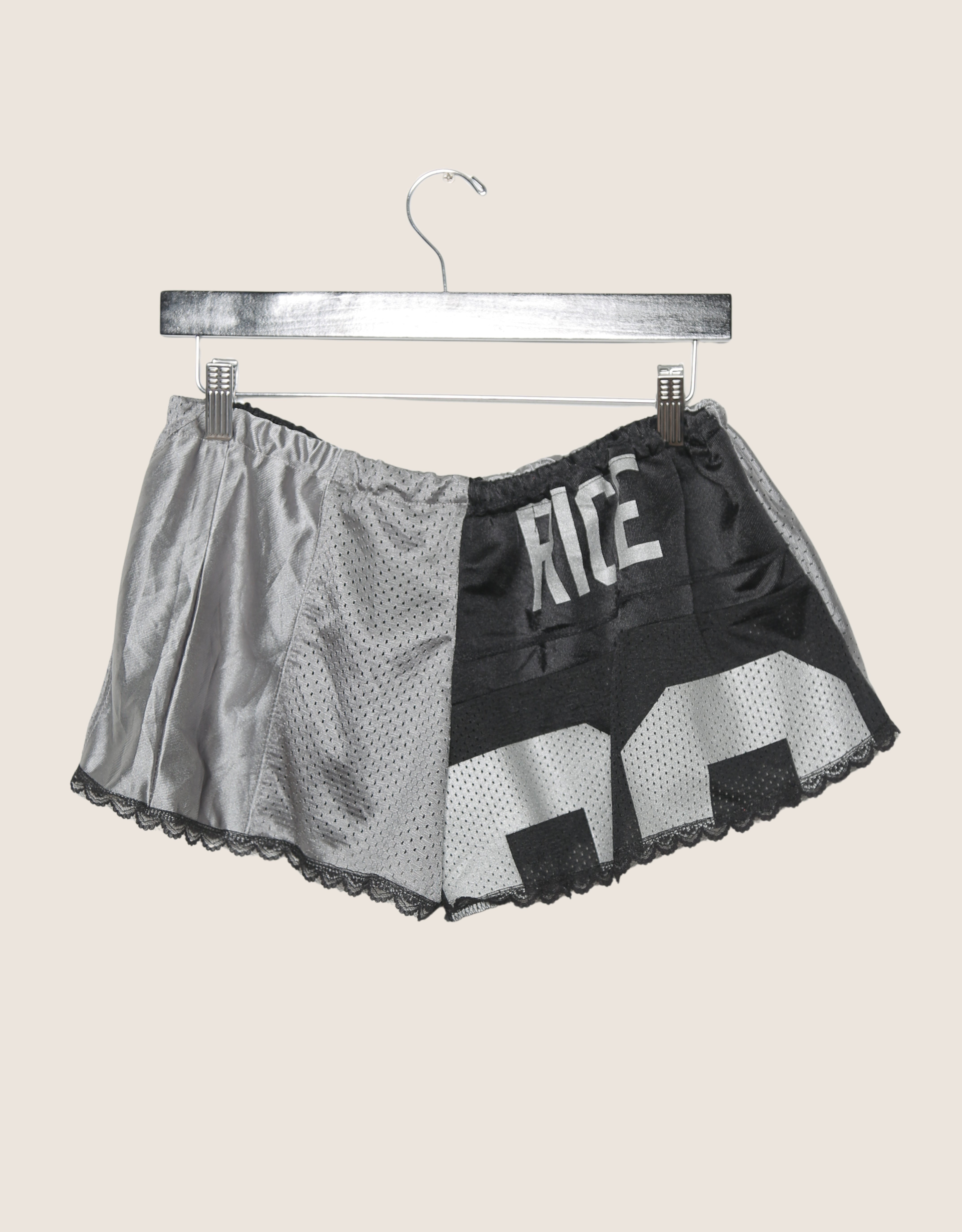 raiders reworked mini shorts