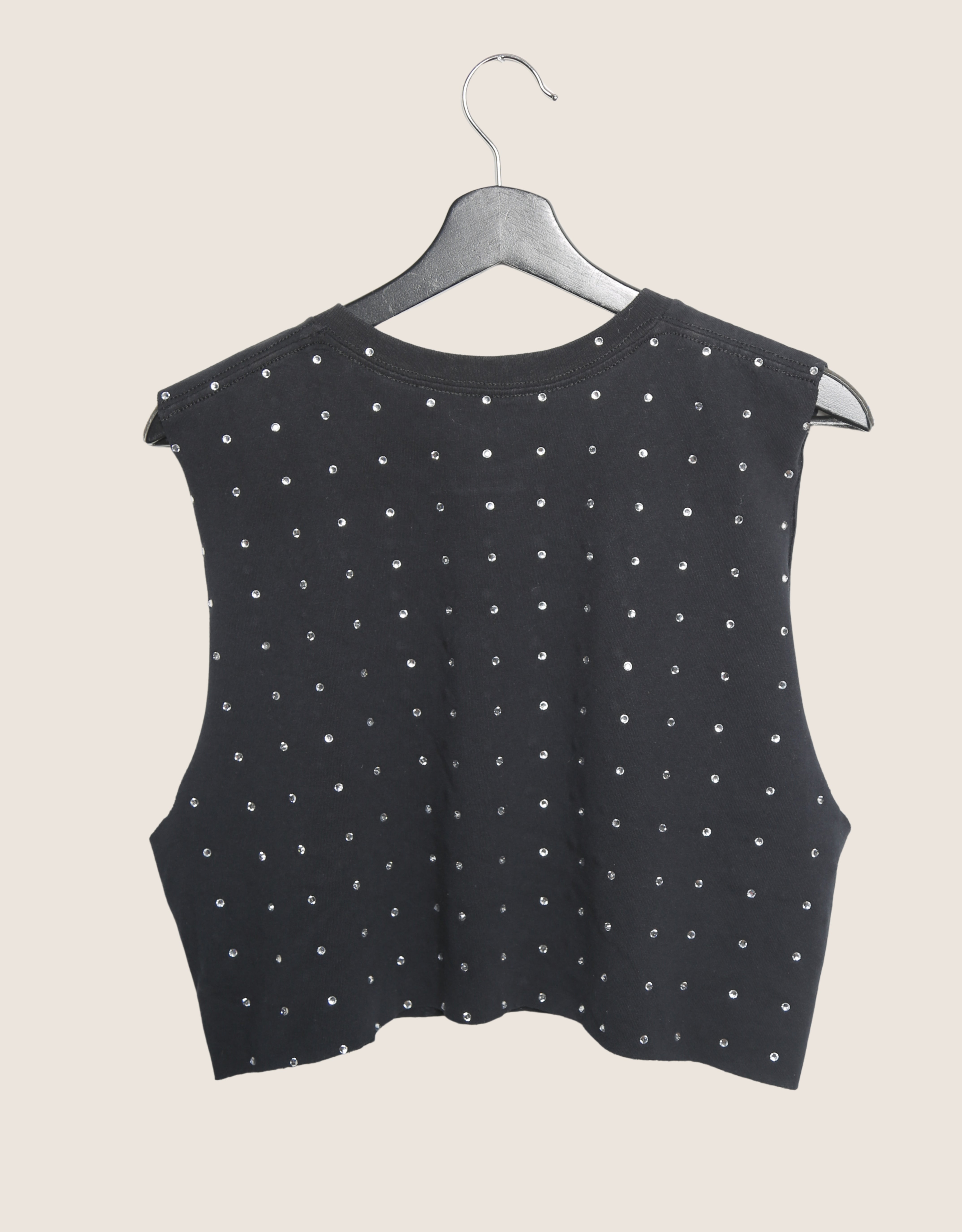 nirvana rhinestone muscle tank (med)