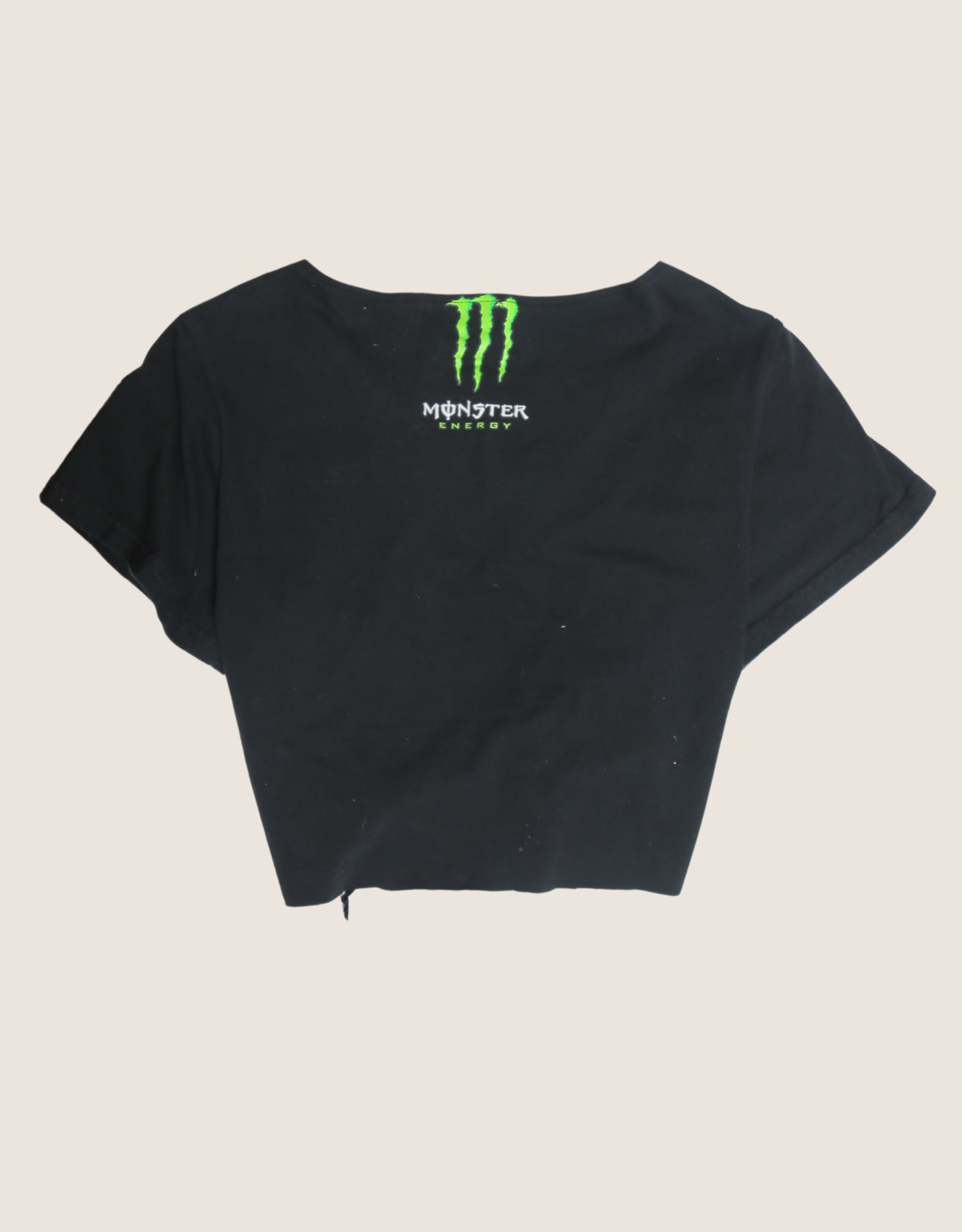 monster energy reworked open front top (s/m)