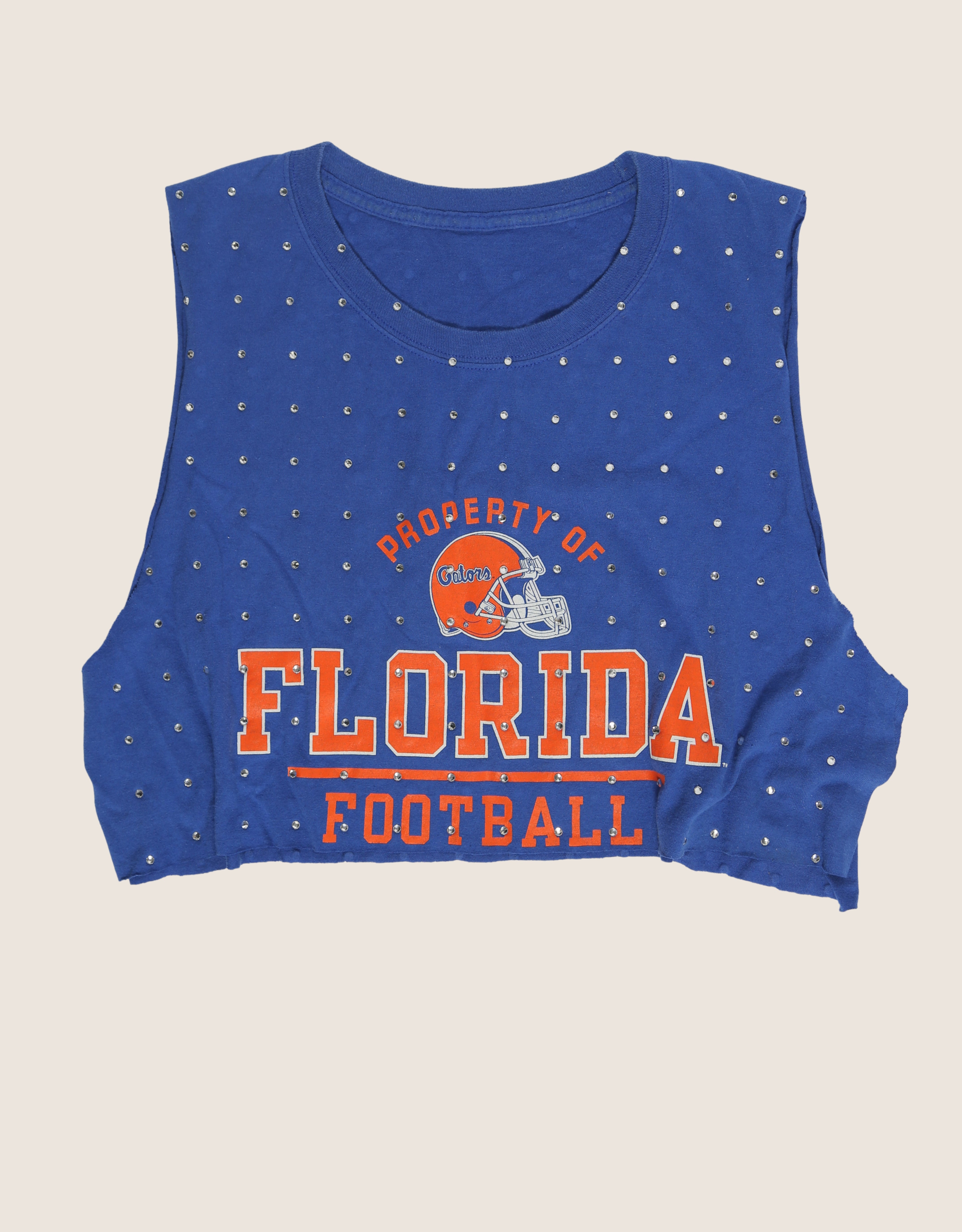 florida gators rhinestone muscle tank