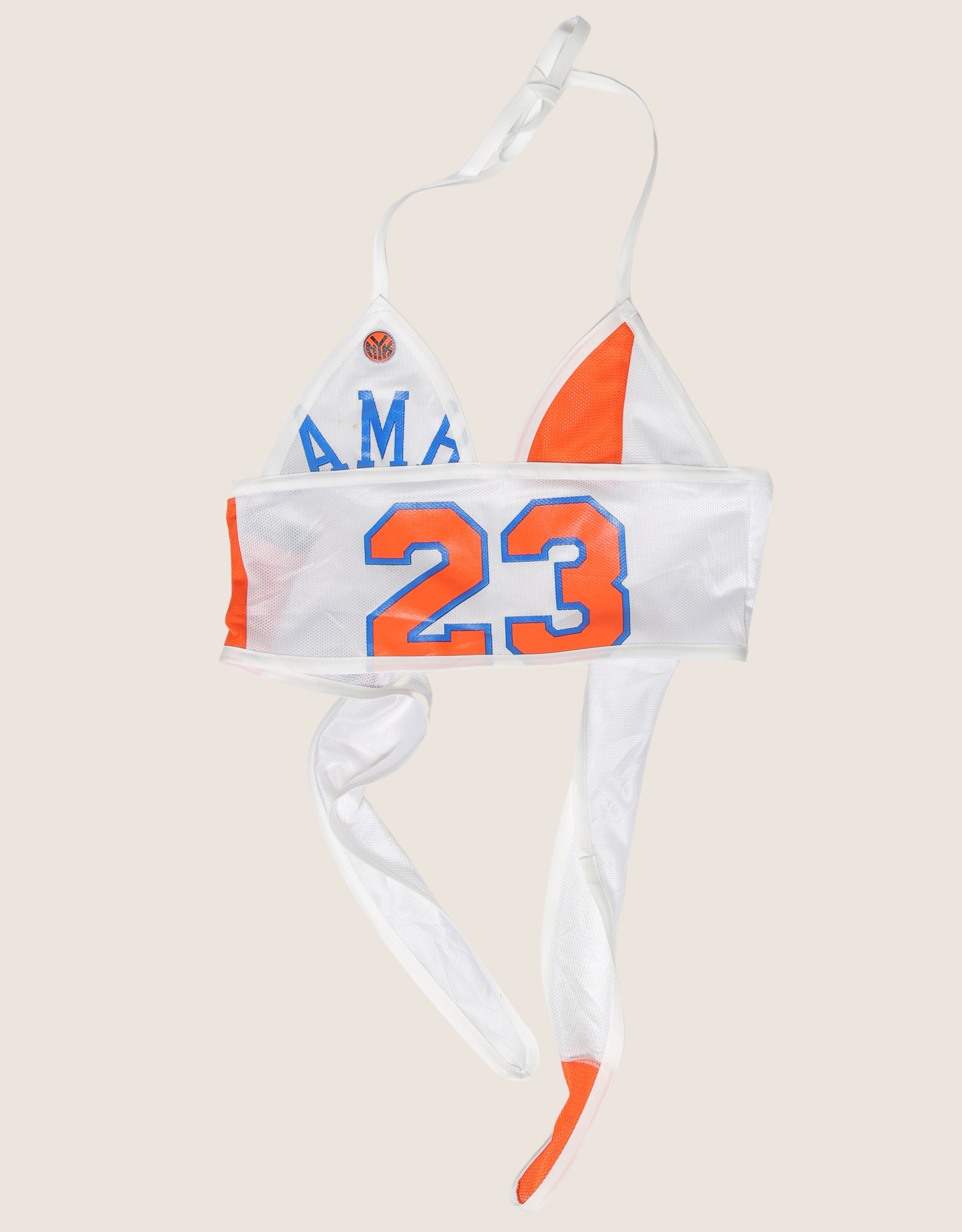 new york knicks jersey halter top
