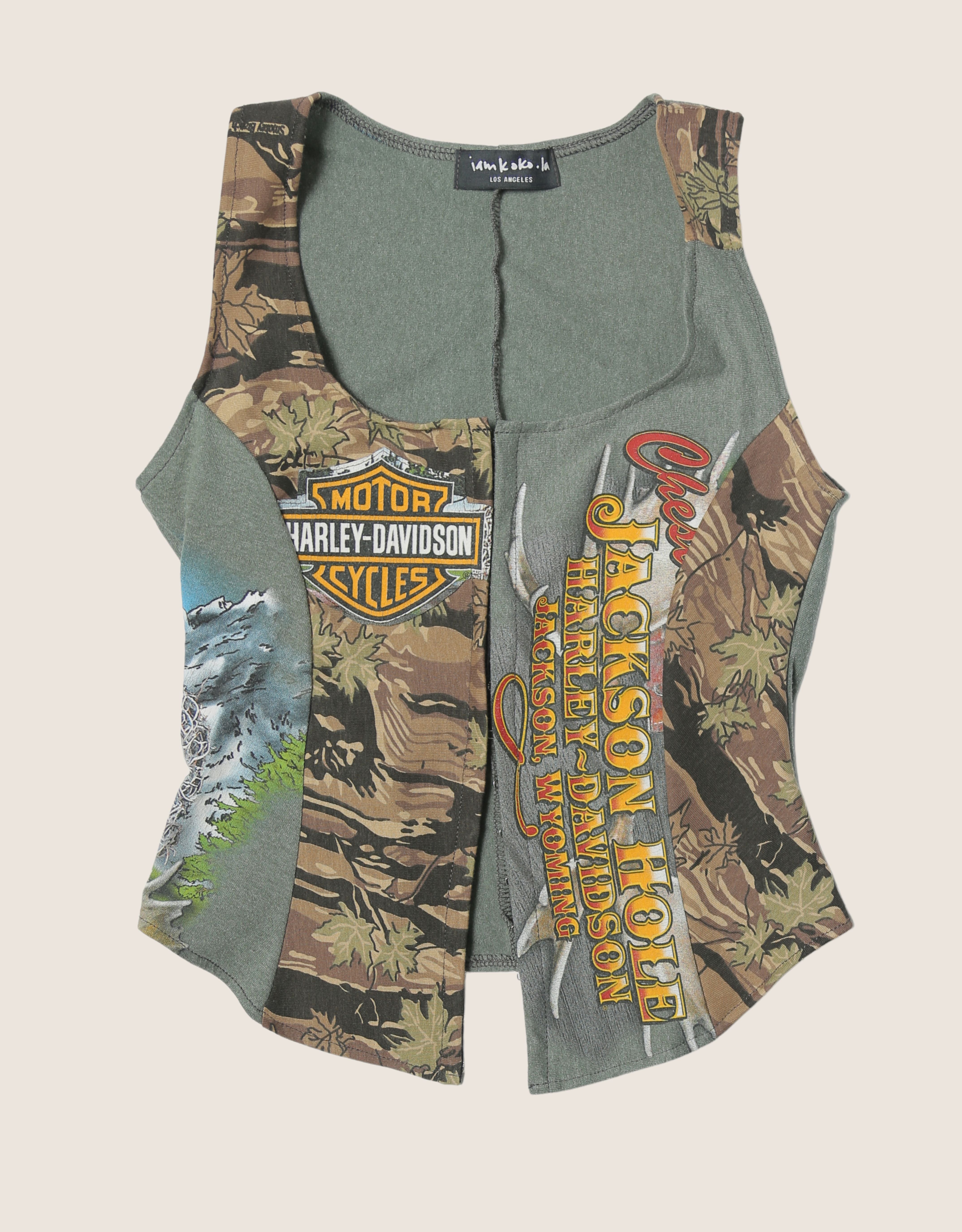 harley wyoming hook and eye tank (S)