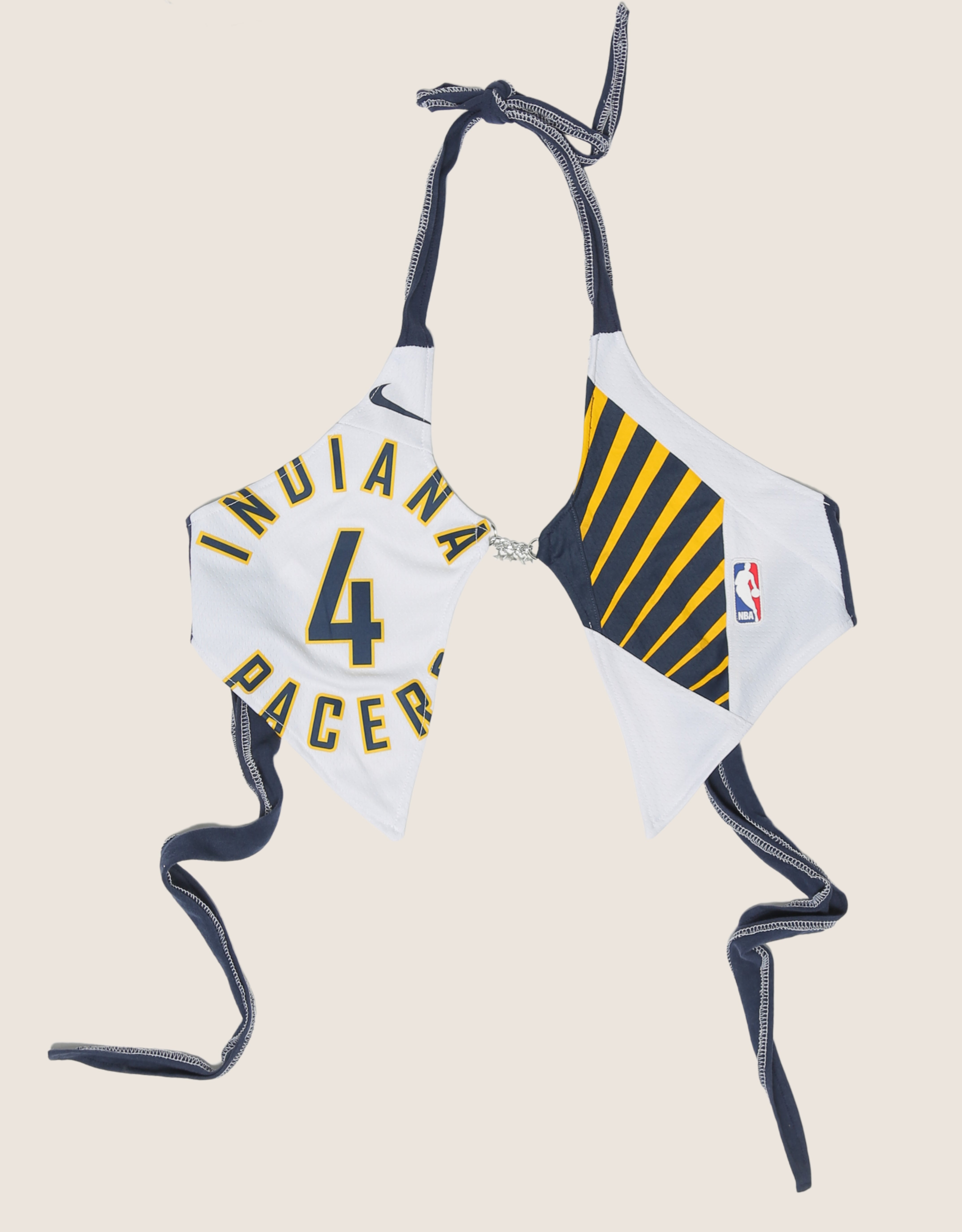 indiana pacers charm front halter top