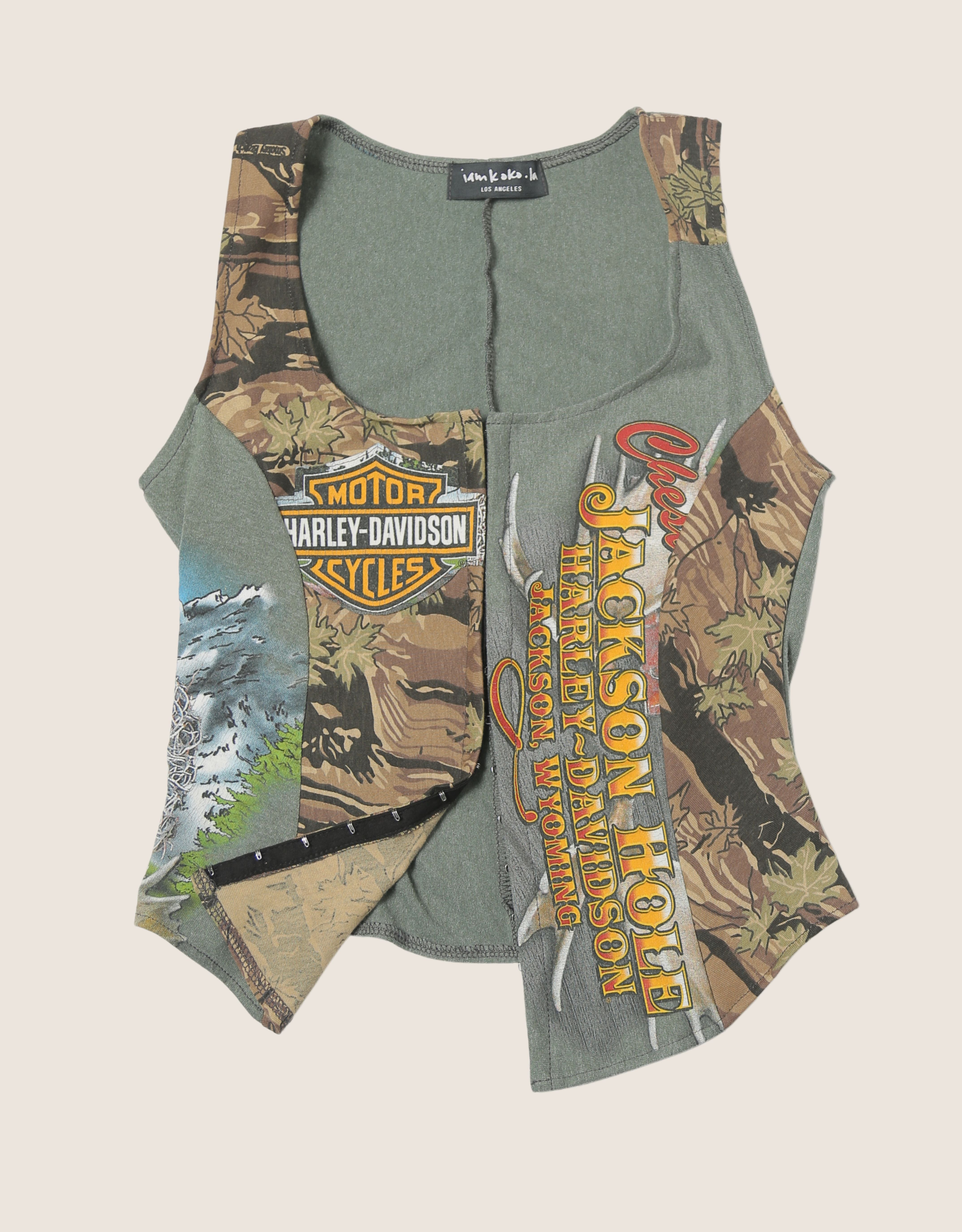 harley wyoming hook and eye tank (S)