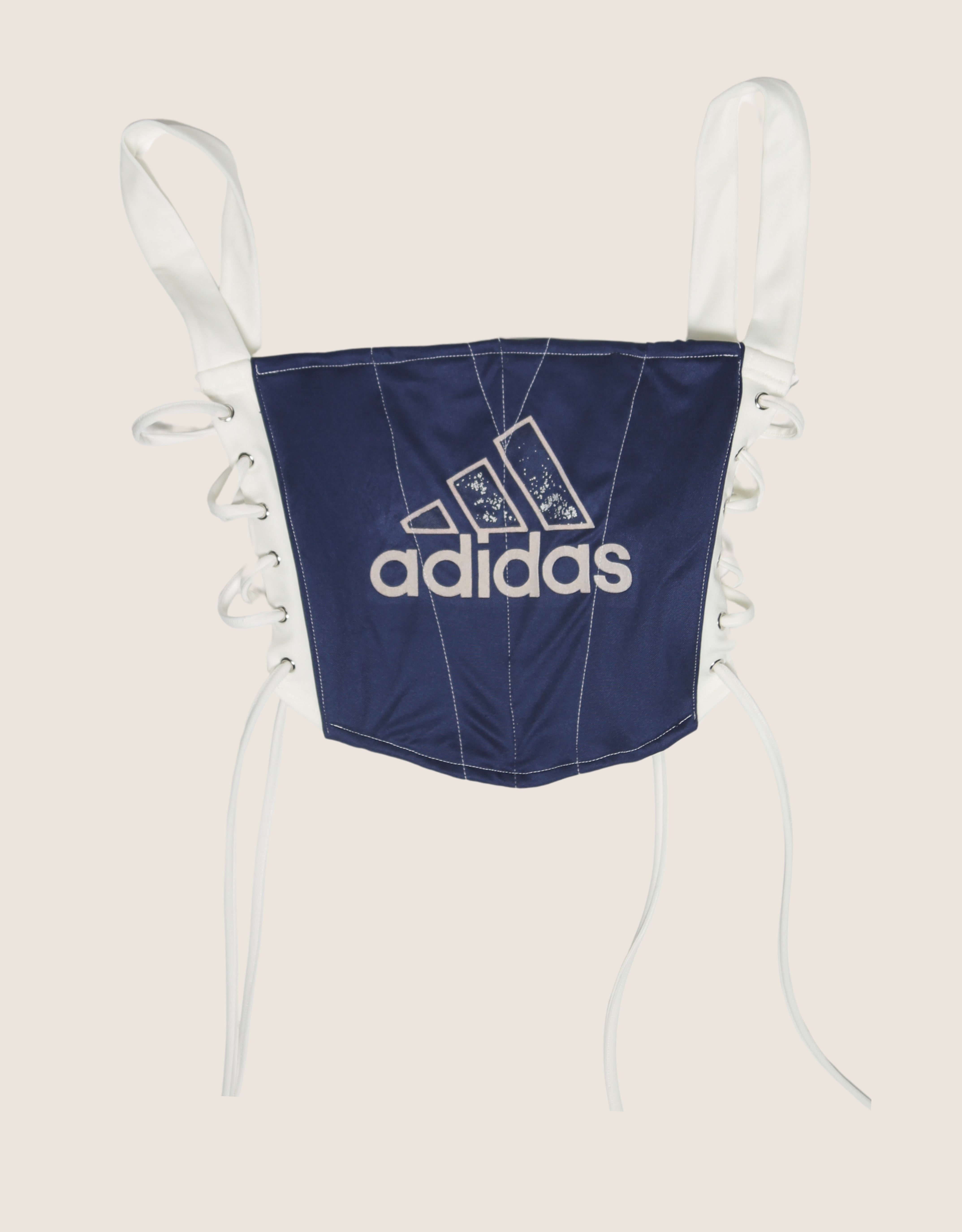 adidas reworked cropped corset with matching shrug (S)