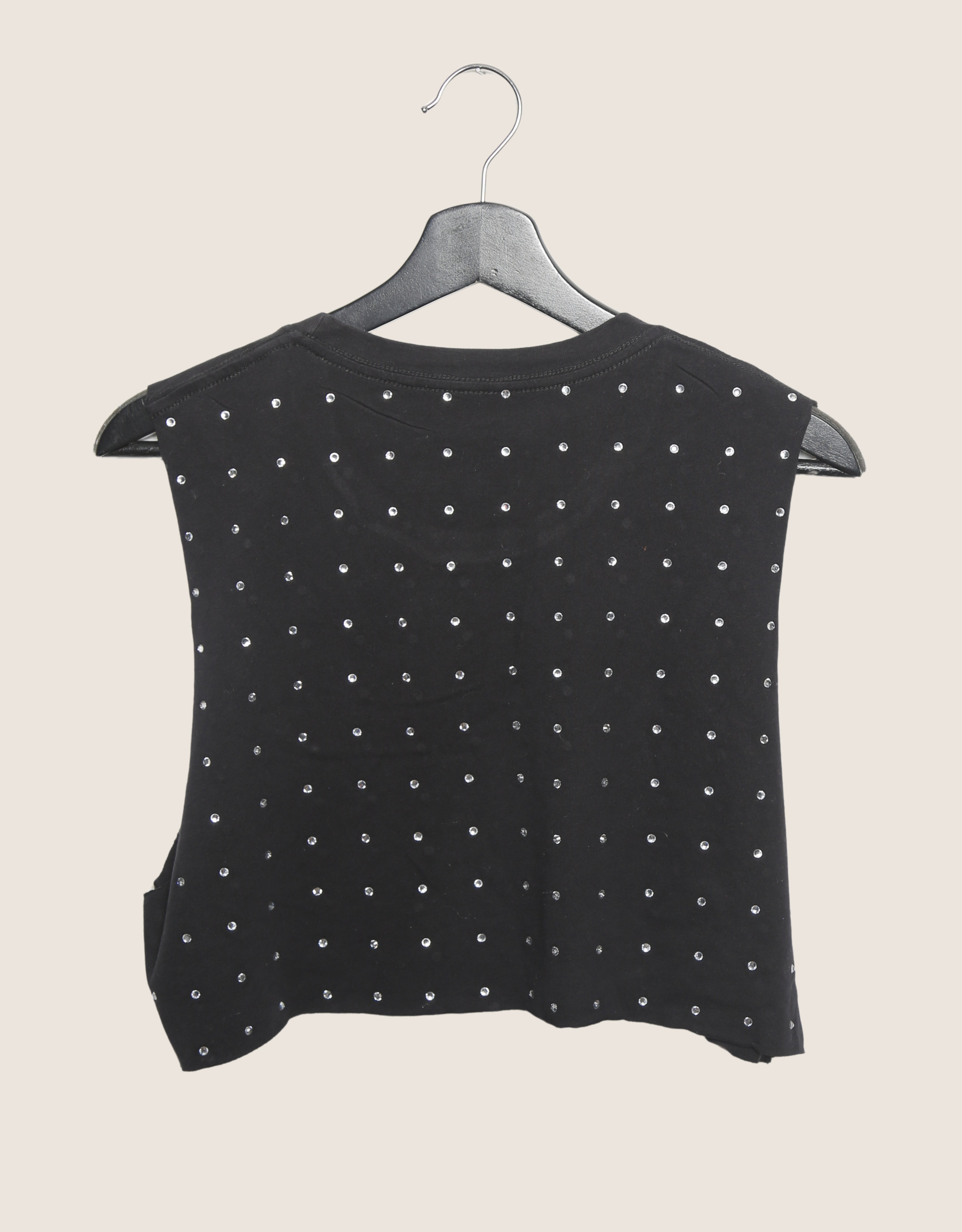 rolling stones rhinestone muscle tank (s/m)