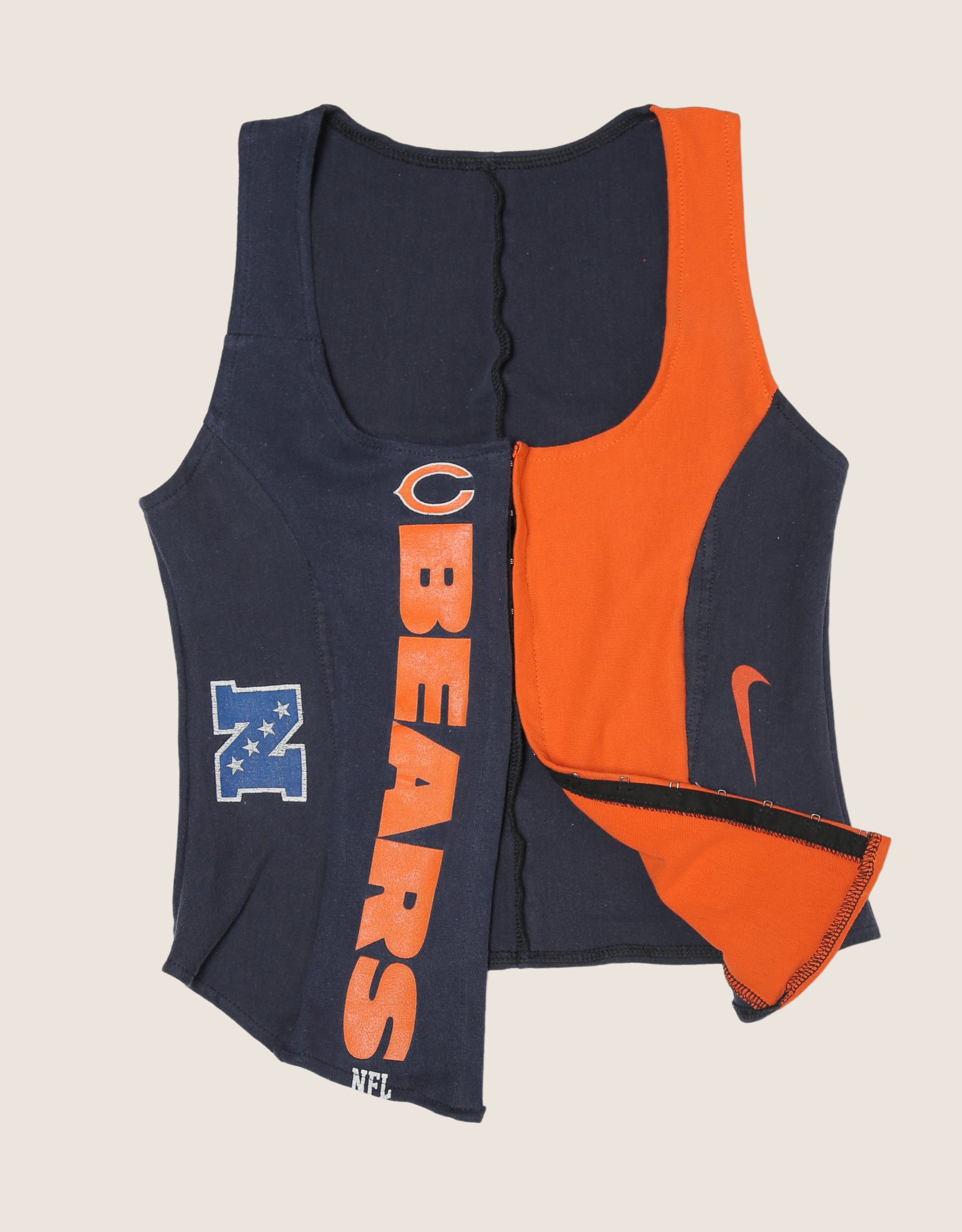 bears hook and eye tank (extra small)