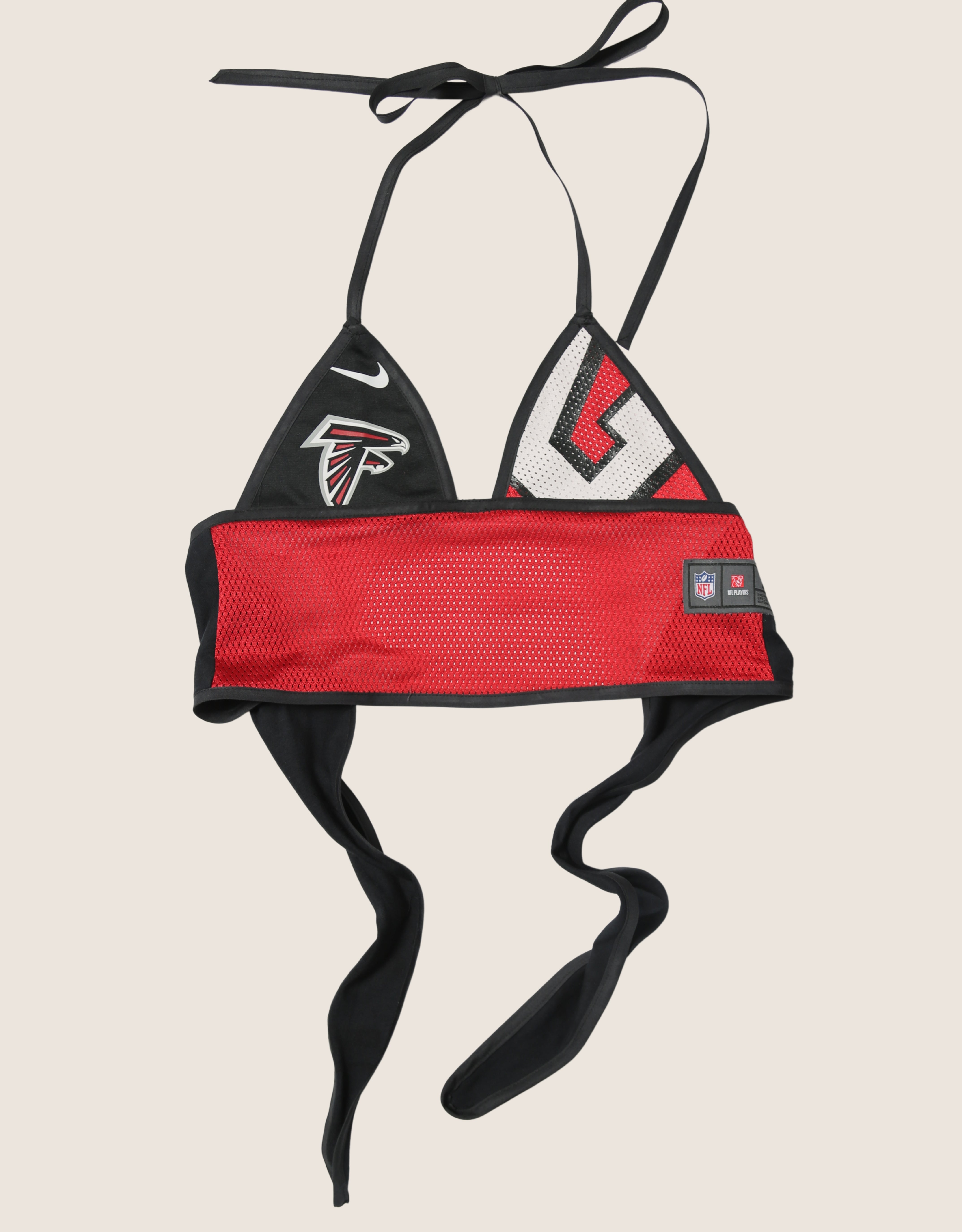 falcons jersey halter top