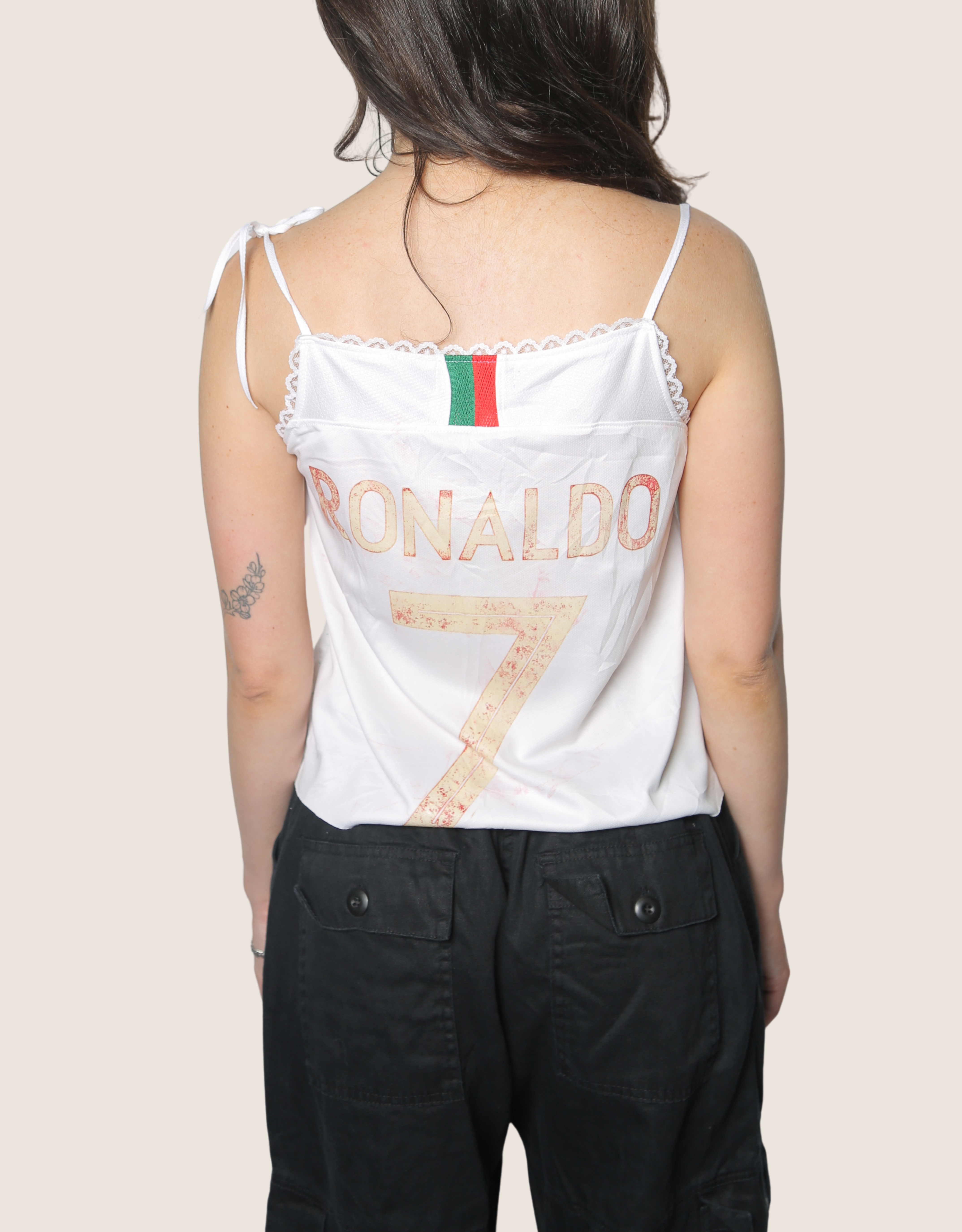 Portugal soccer reworked tie front tank (s)
