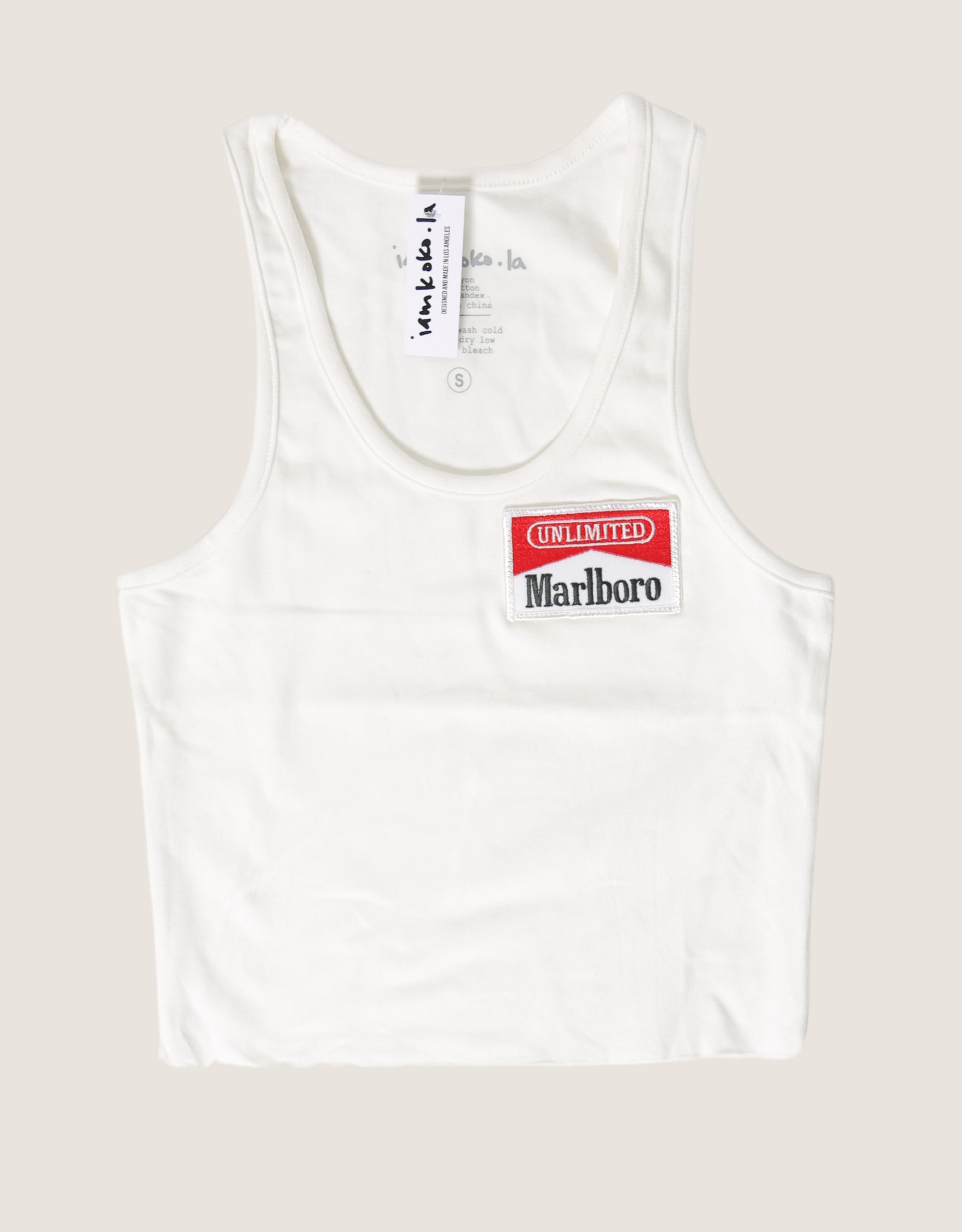 marlboro patch tank top