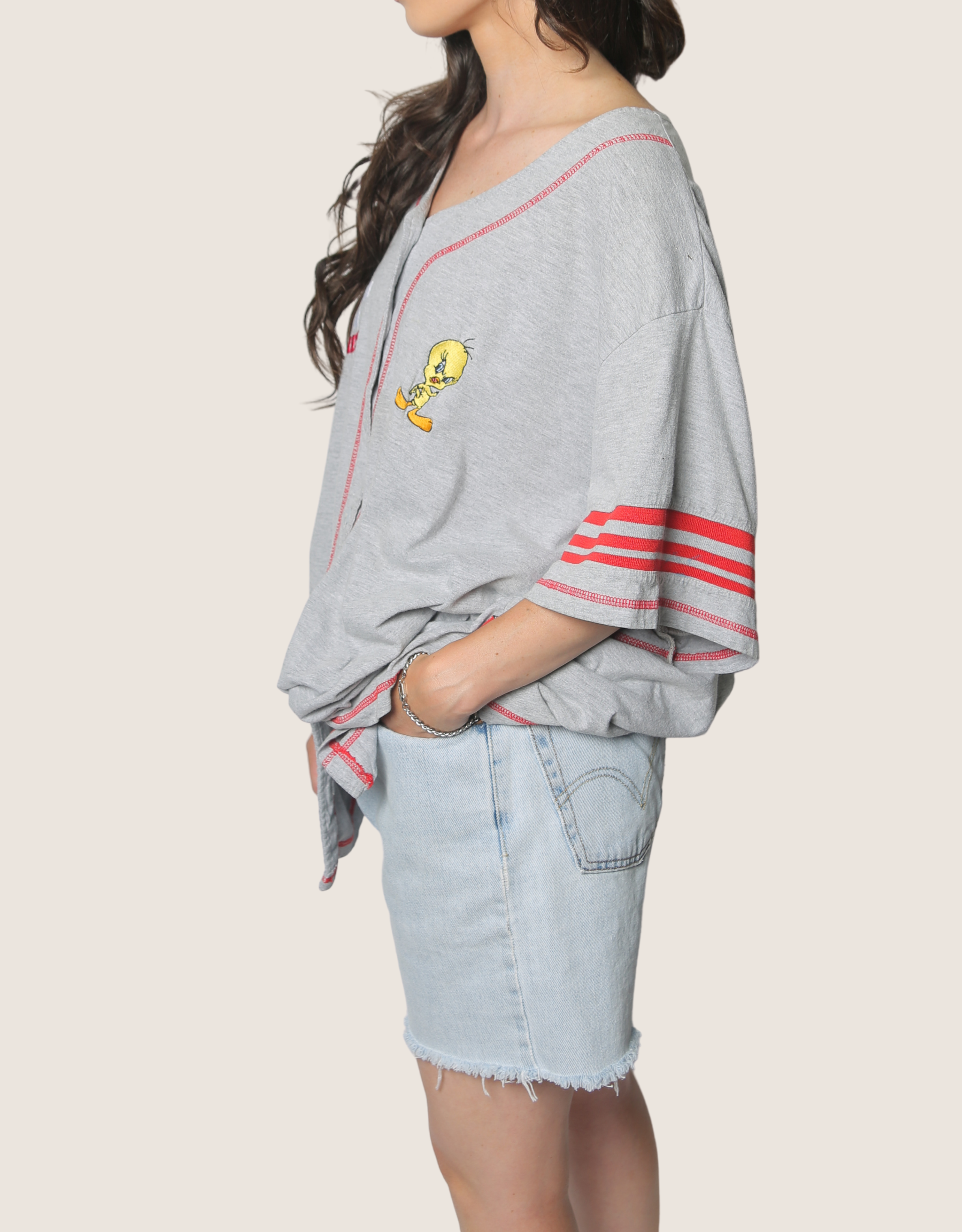tweety vintage baseball t shirt