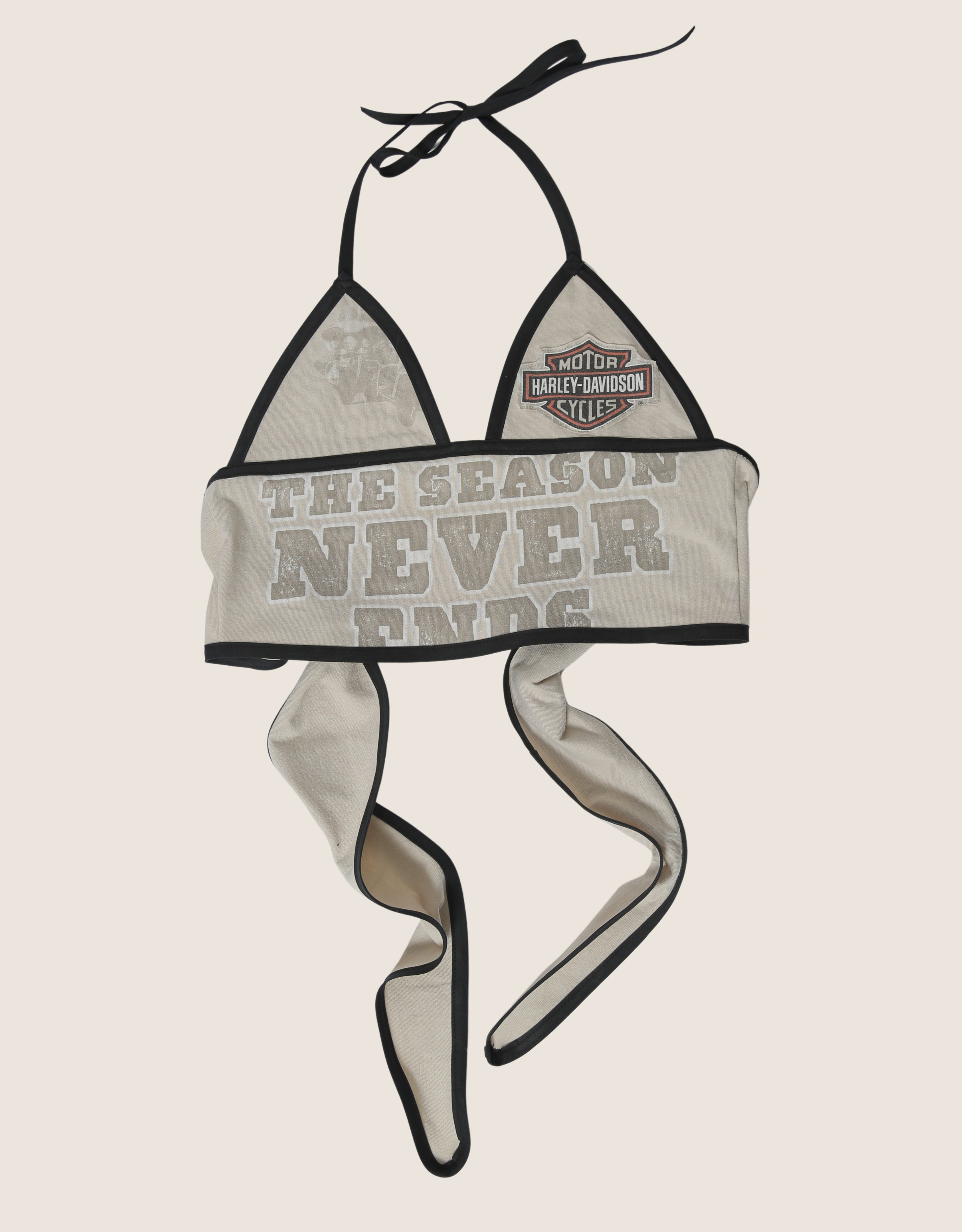 harley never ends halter top