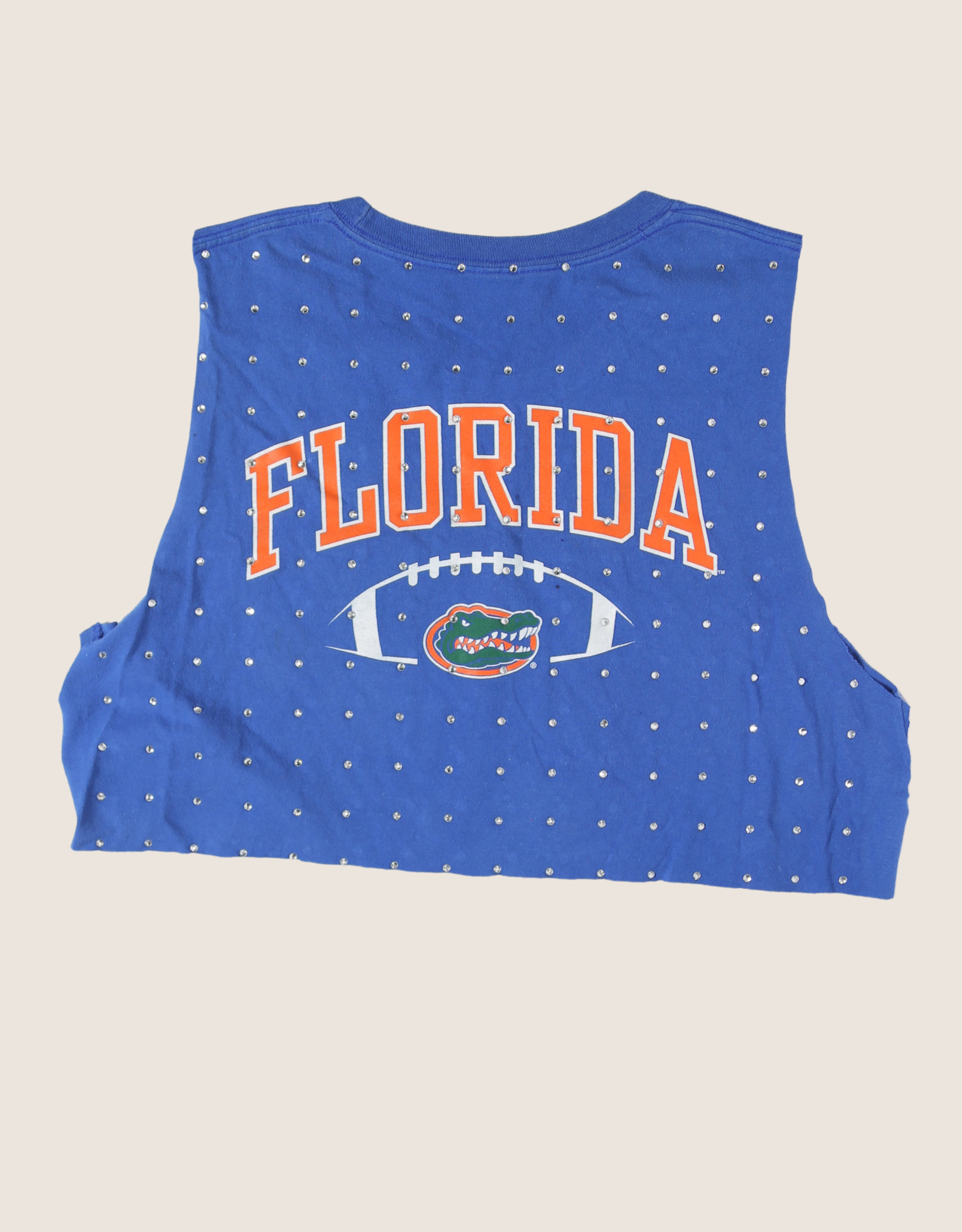 florida gators rhinestone muscle tank