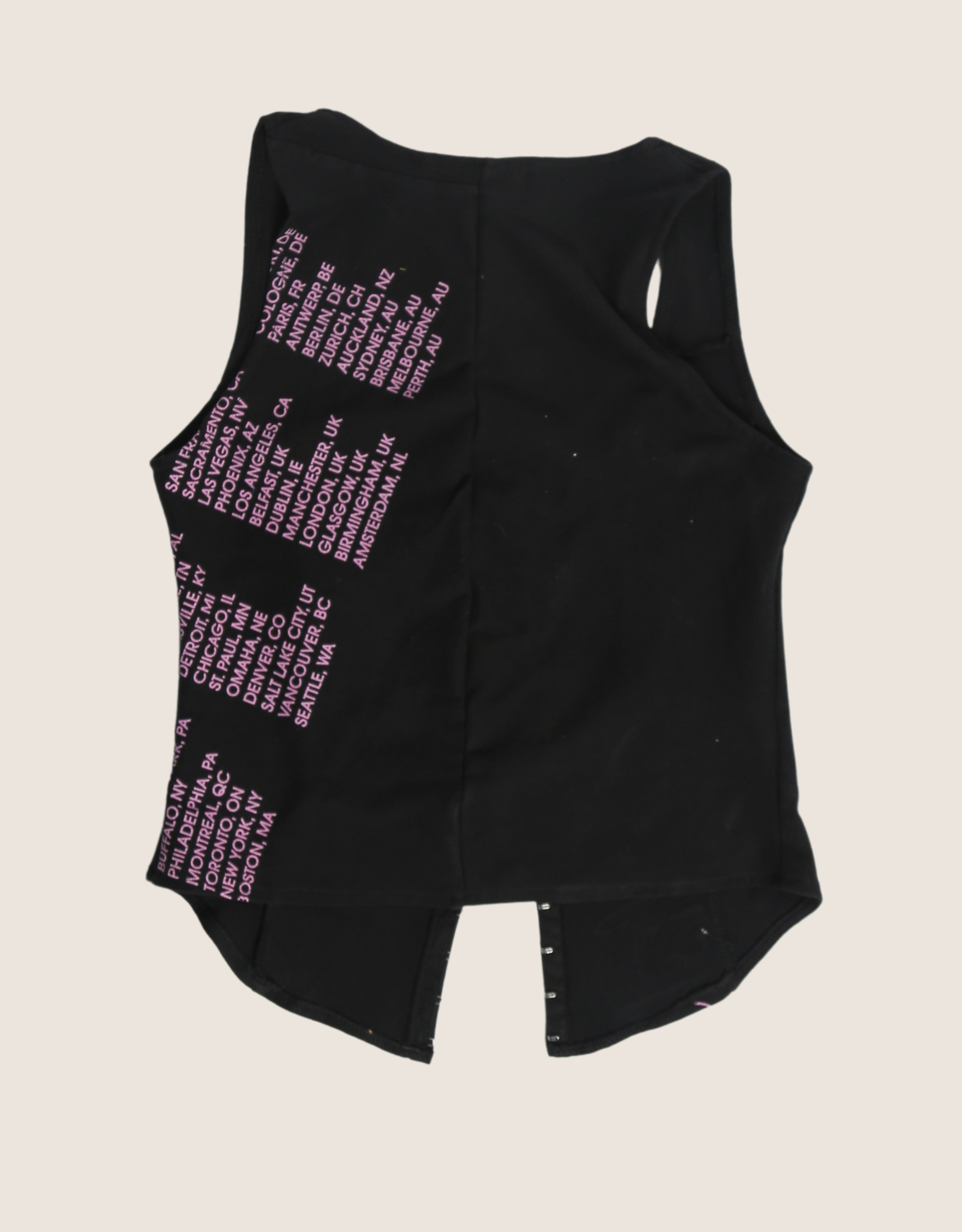 billie eilish hook and eye tank (S)