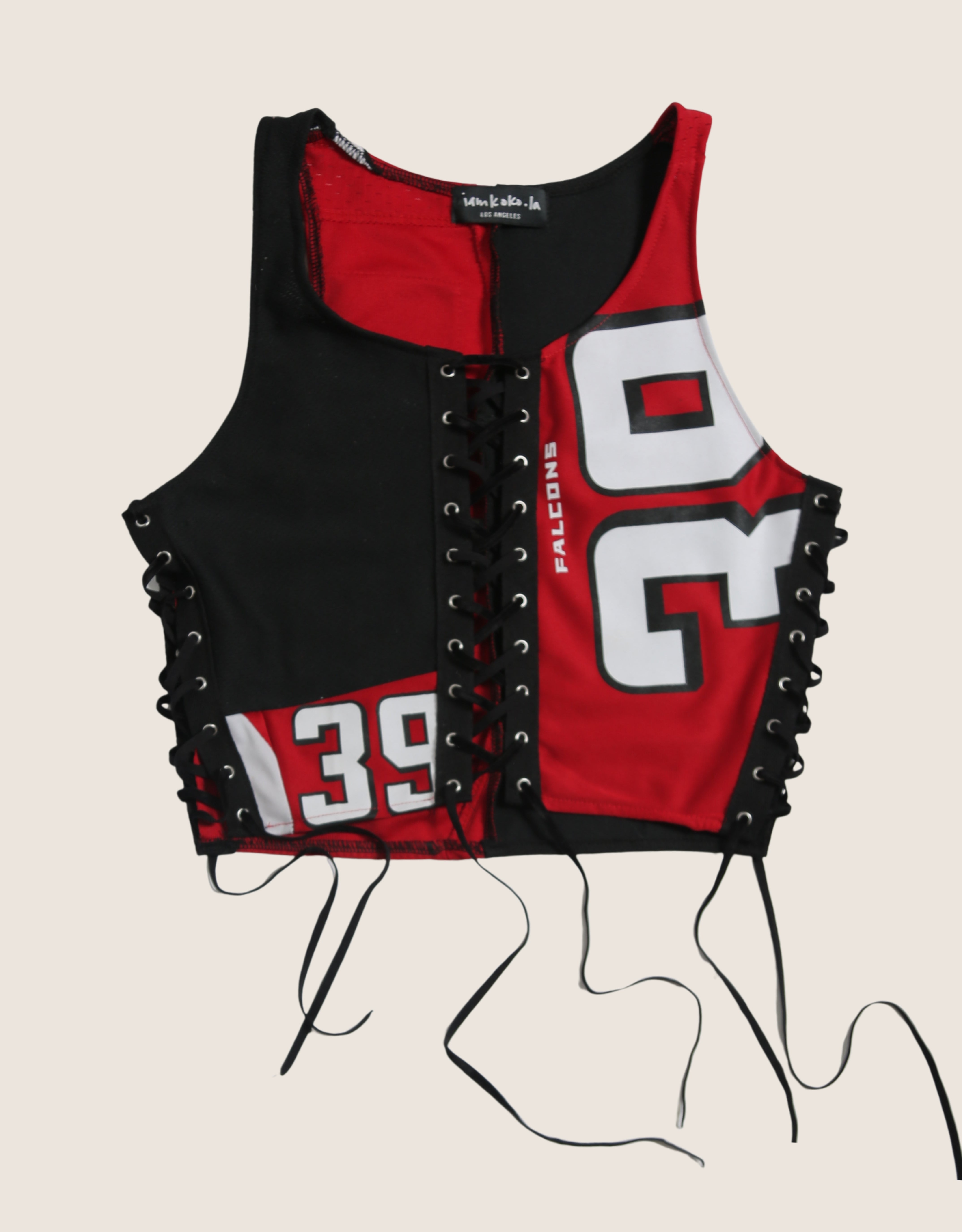falons all laced up reworked tank (small/ medium)
