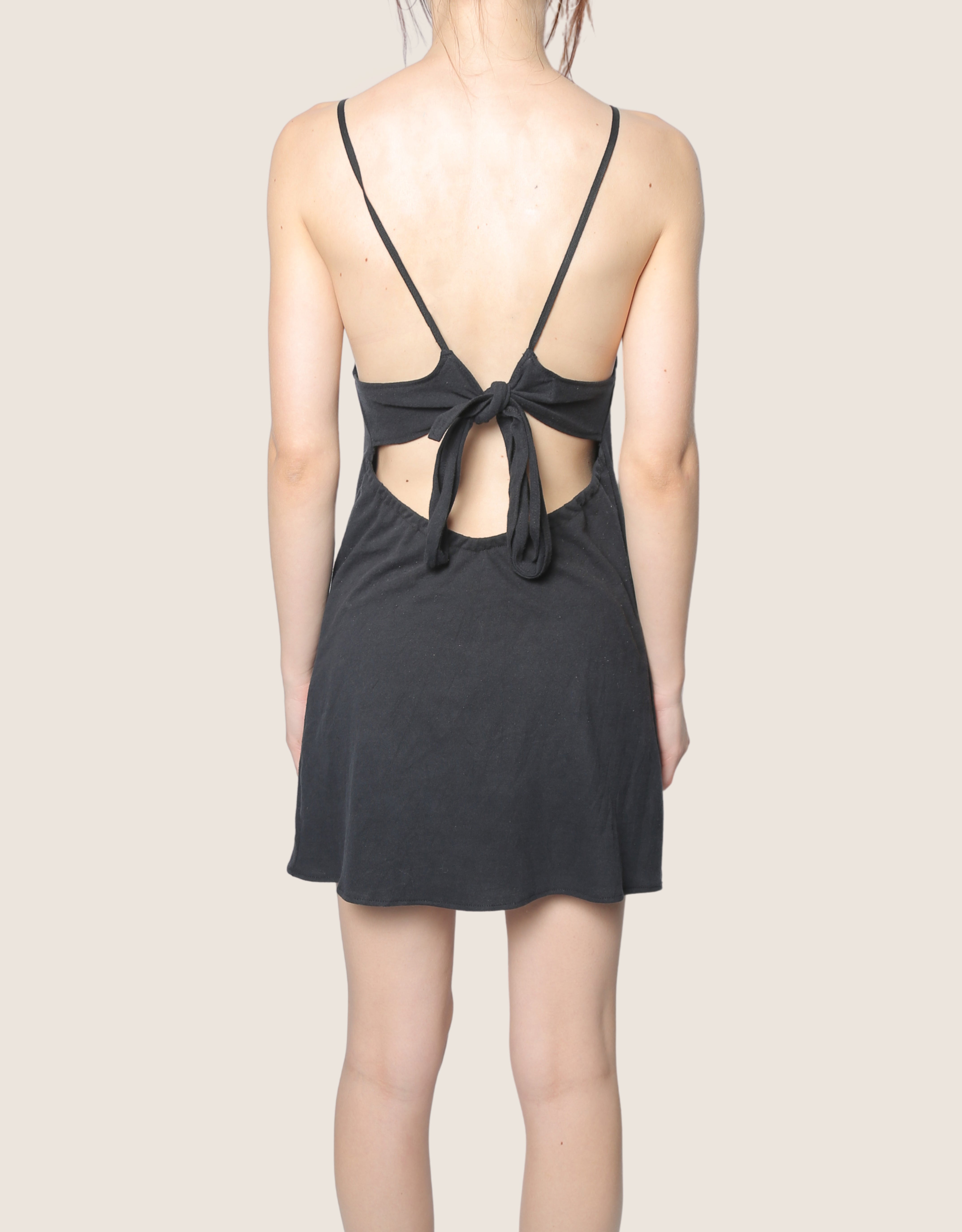nirvana reworked tie front dress (S/M)