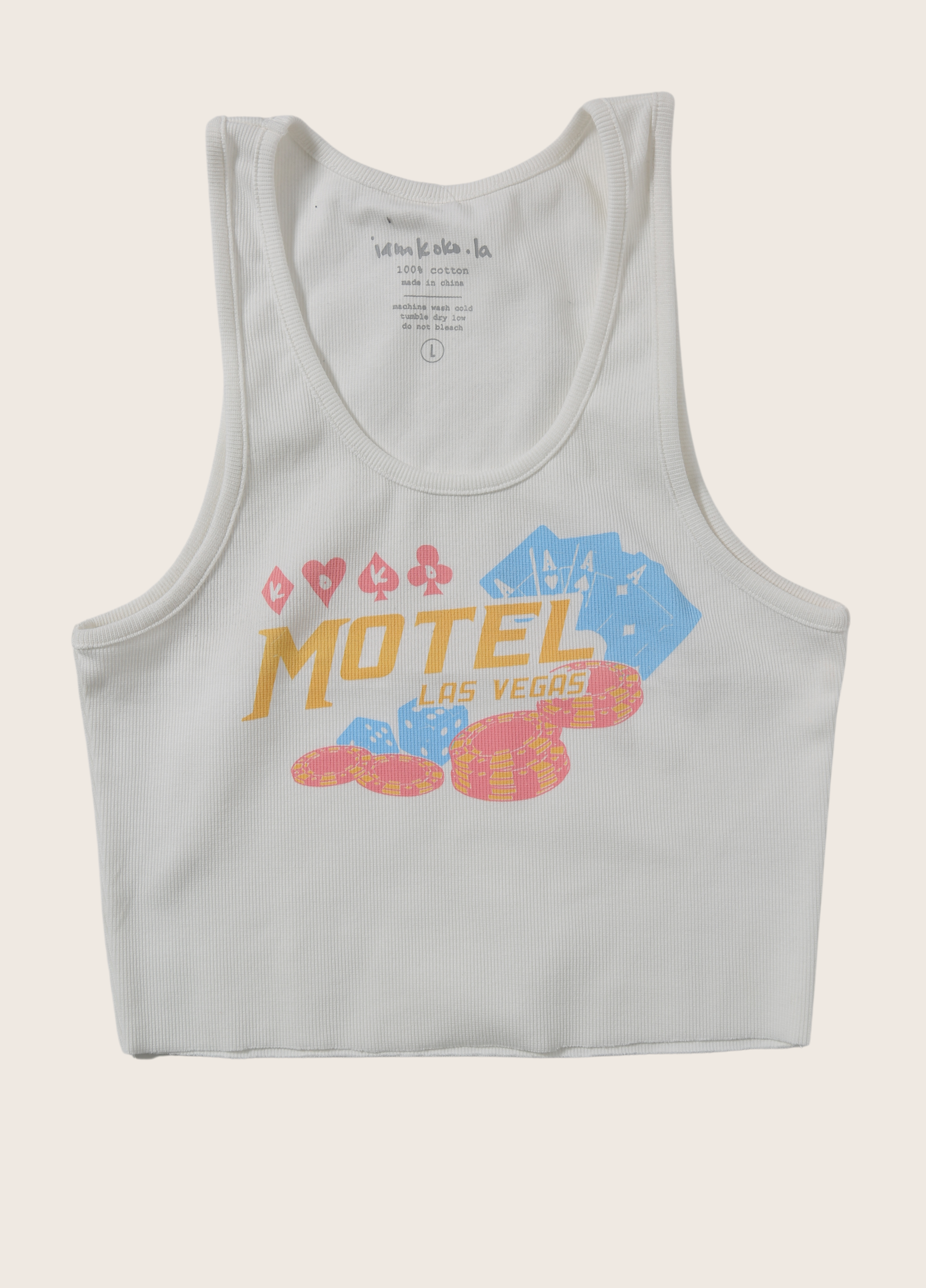 vegas motel iamkoko.la original tank top