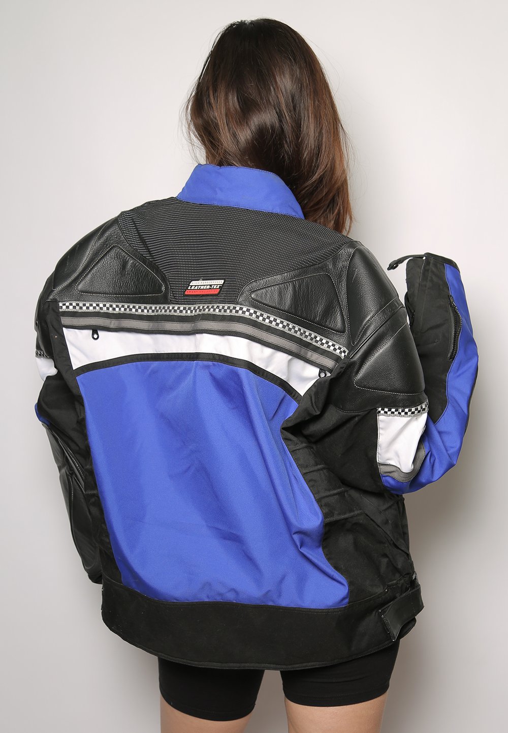 first gear vintage padded moto jacket