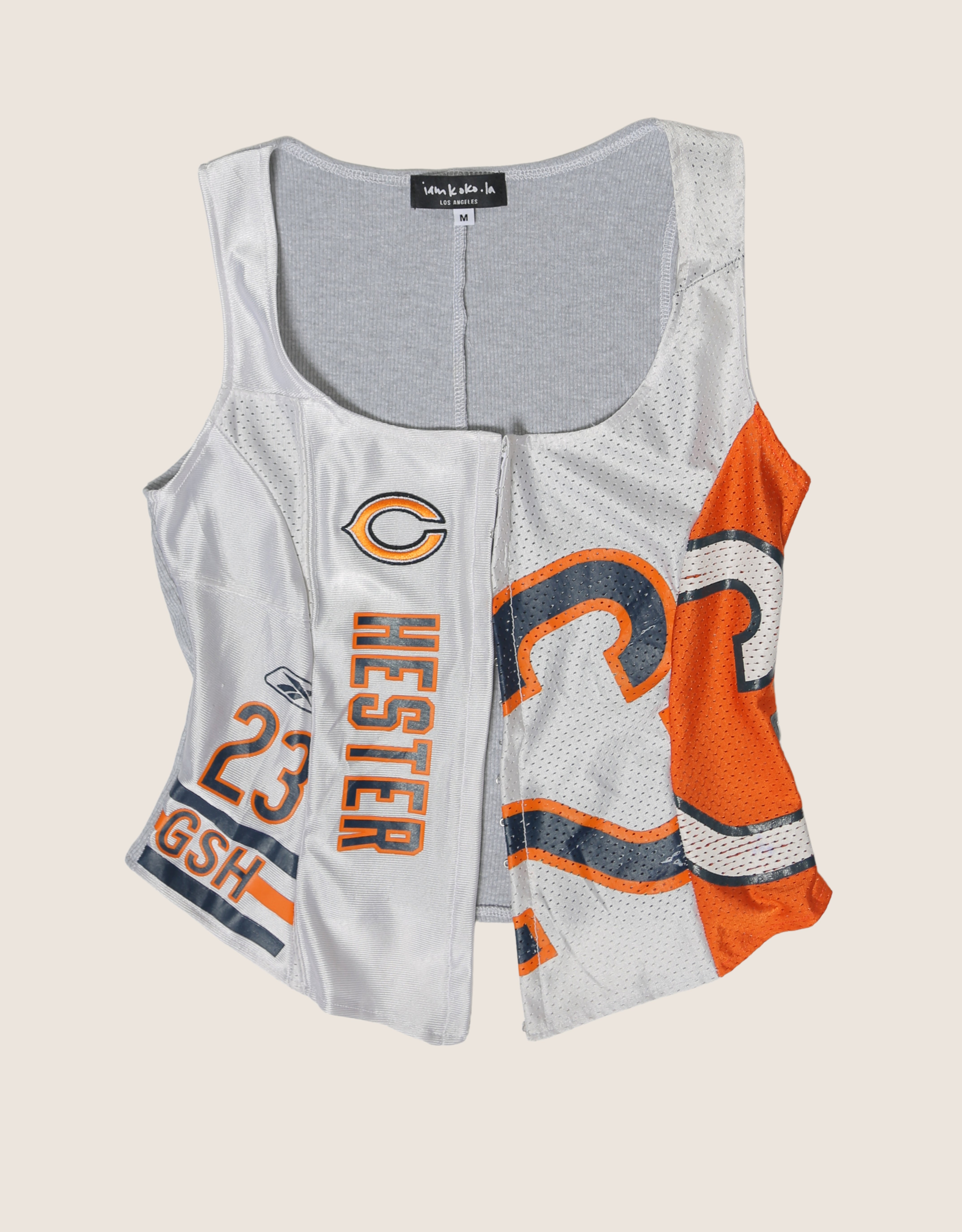 bears #23 hook and eye tank