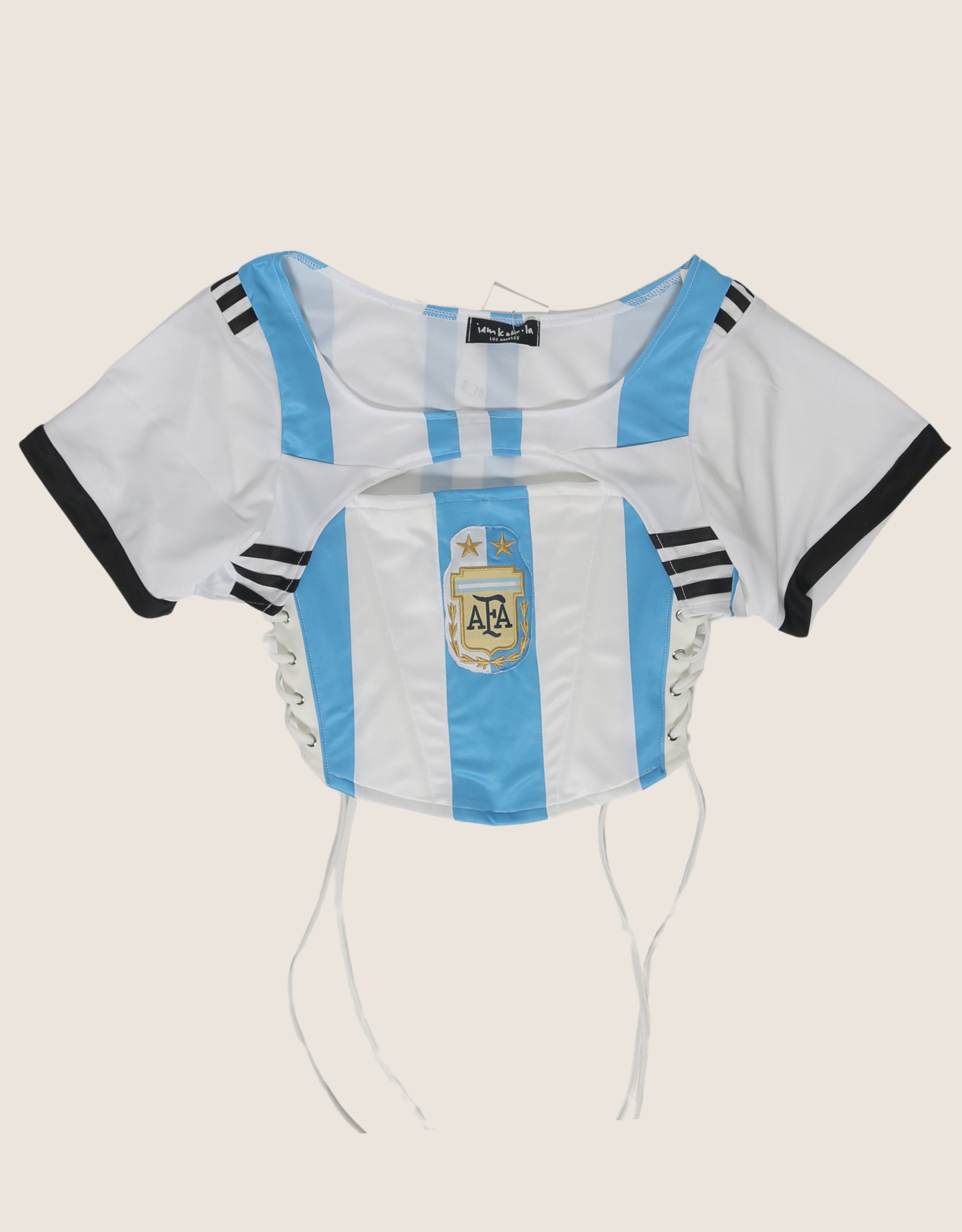 Argentina reworked corset with matching shrug