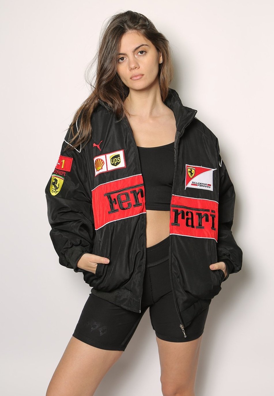 black ferrari racing jacket iamkoko.la