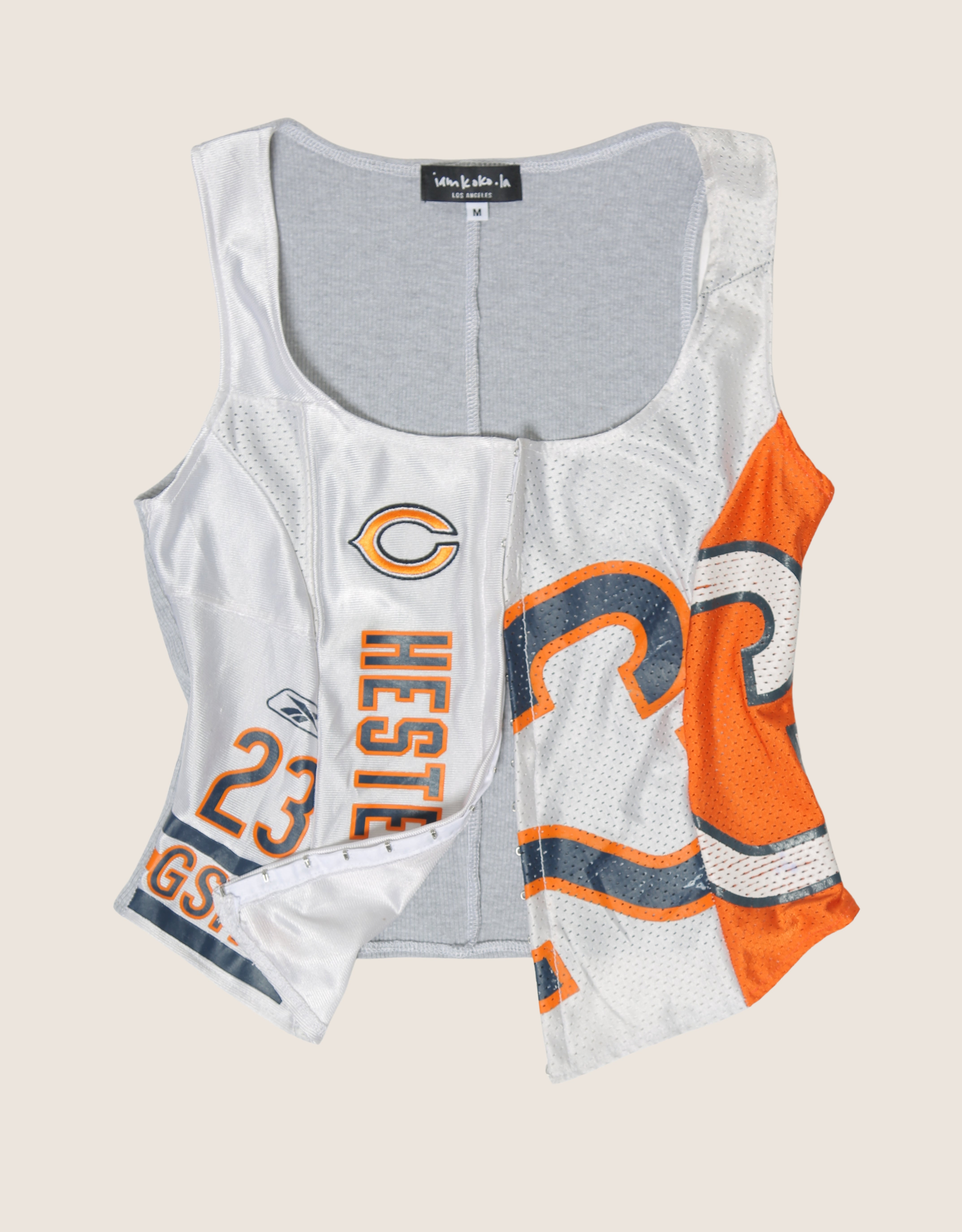 bears #23 hook and eye tank