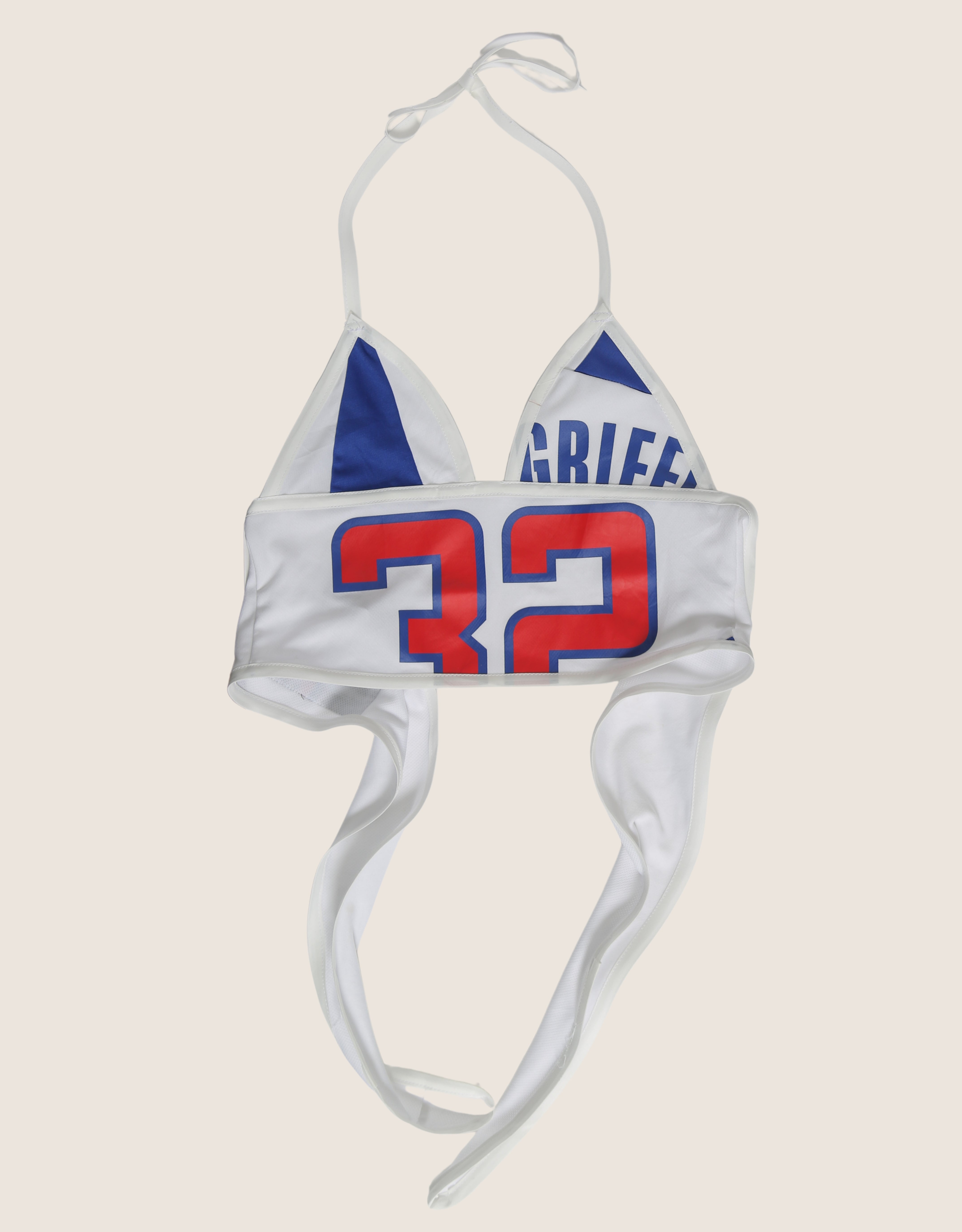 la clippers jersey halter top