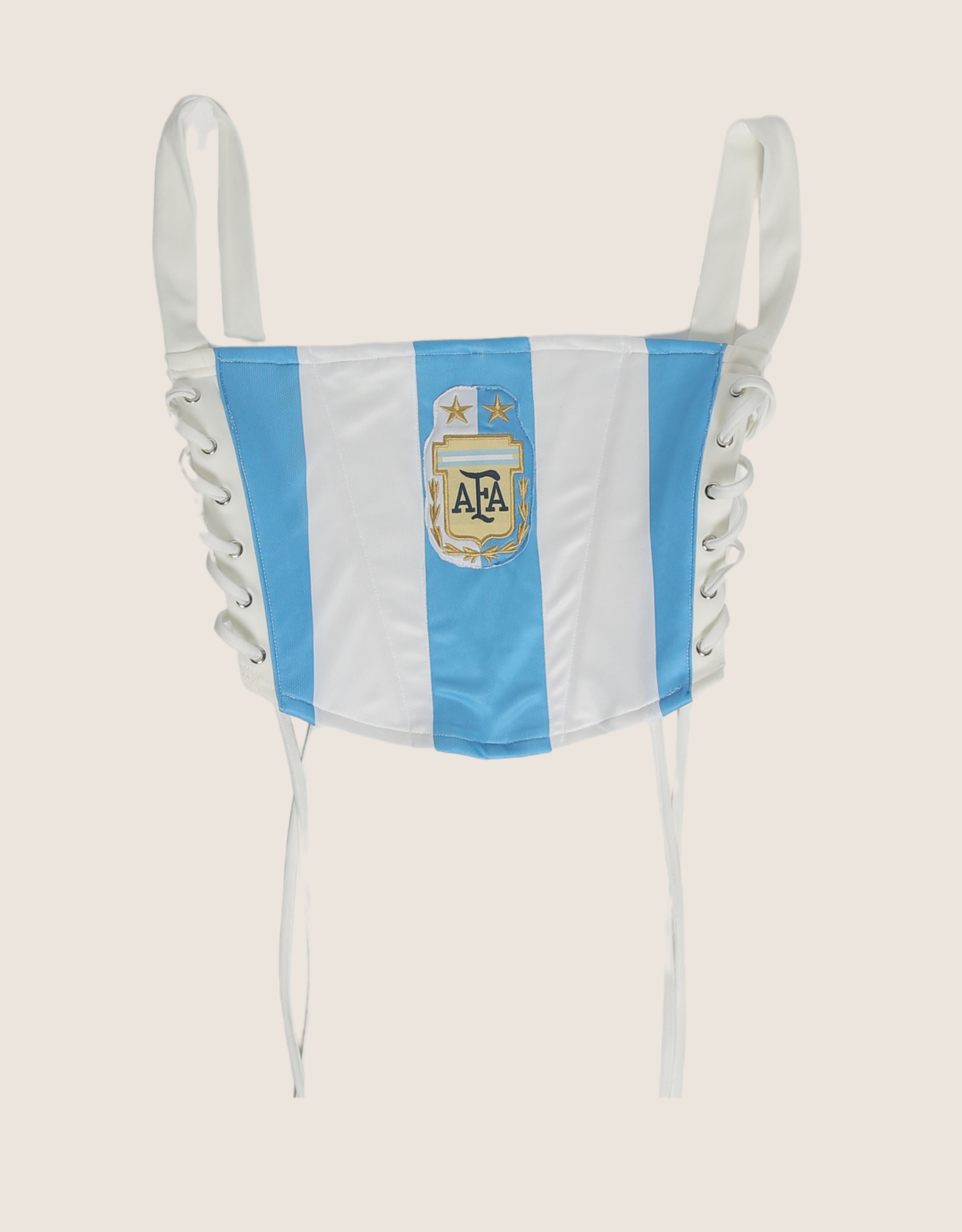 Argentina reworked corset with matching shrug