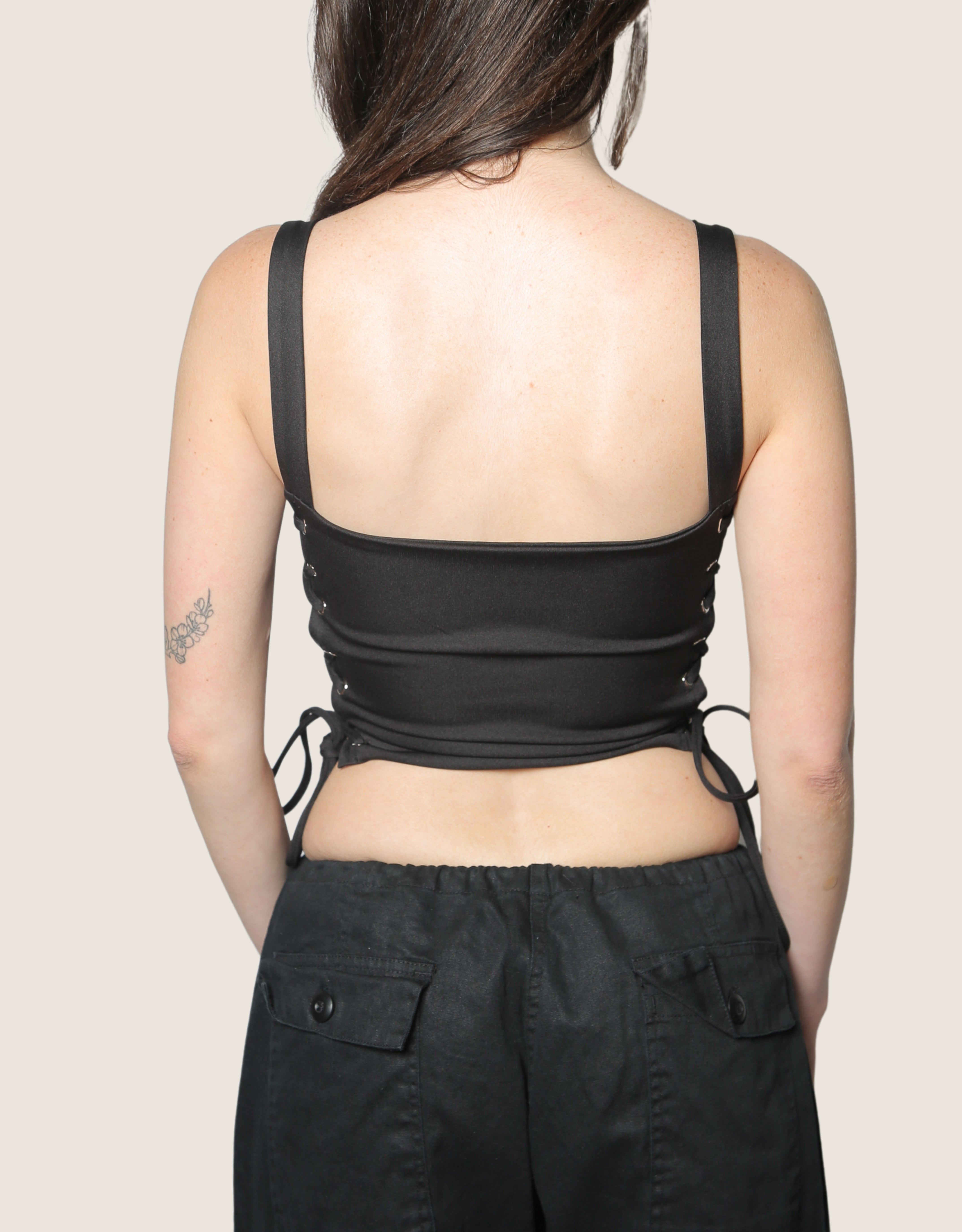 post malone jelly roll side lace full length corset