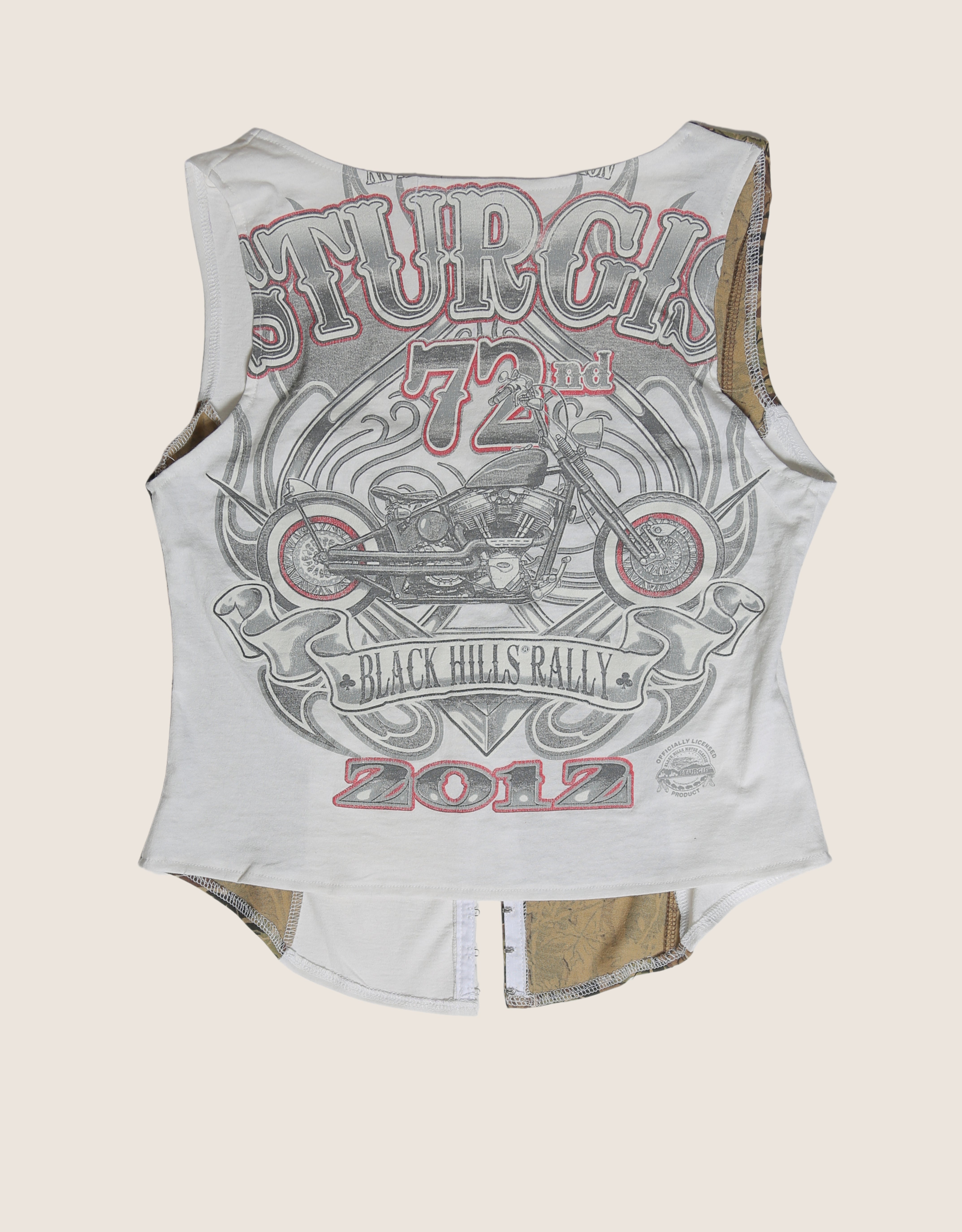 sturgis camo hook and eye tank (medium)