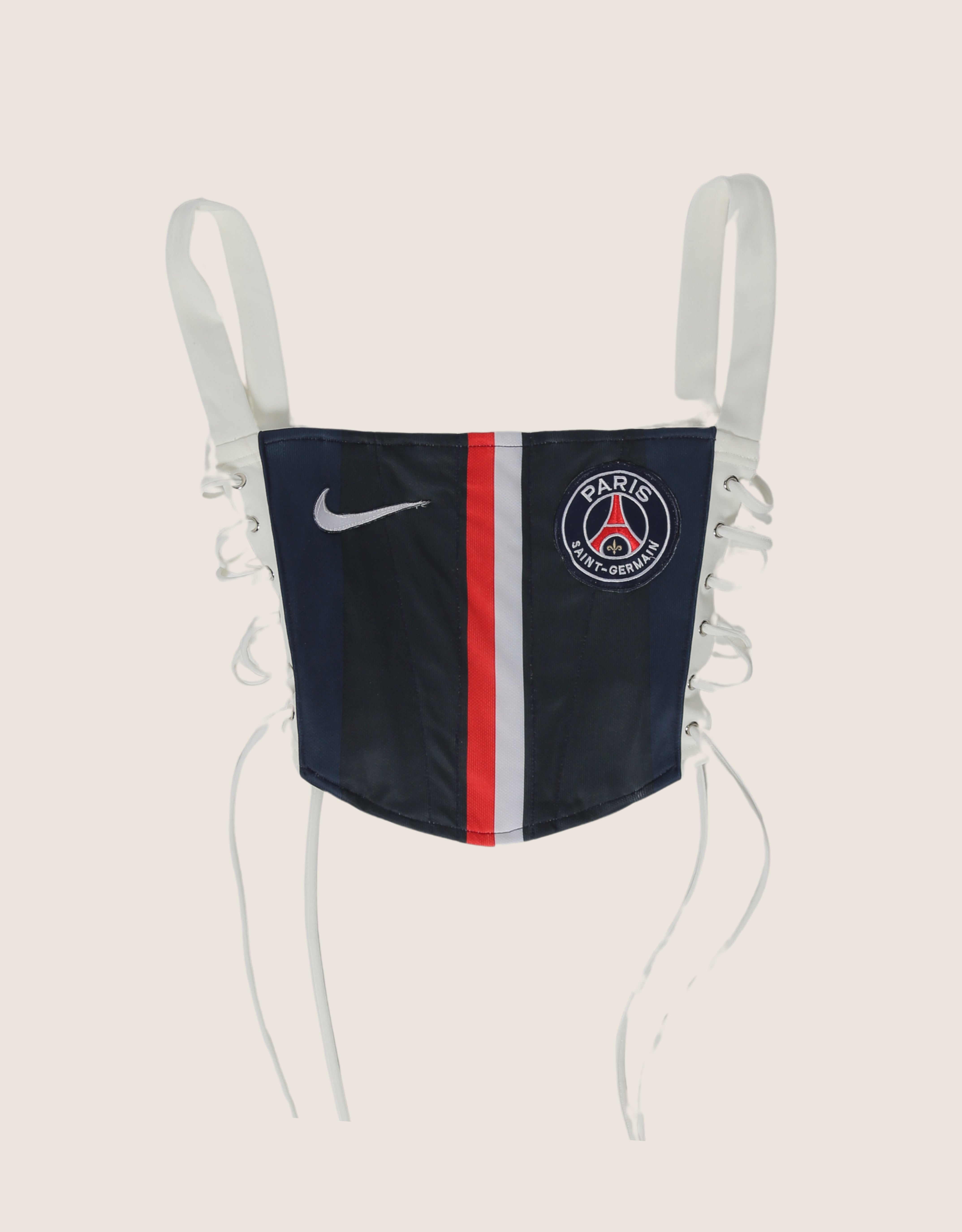 paris reworked cropped corset with matching shrug (S)