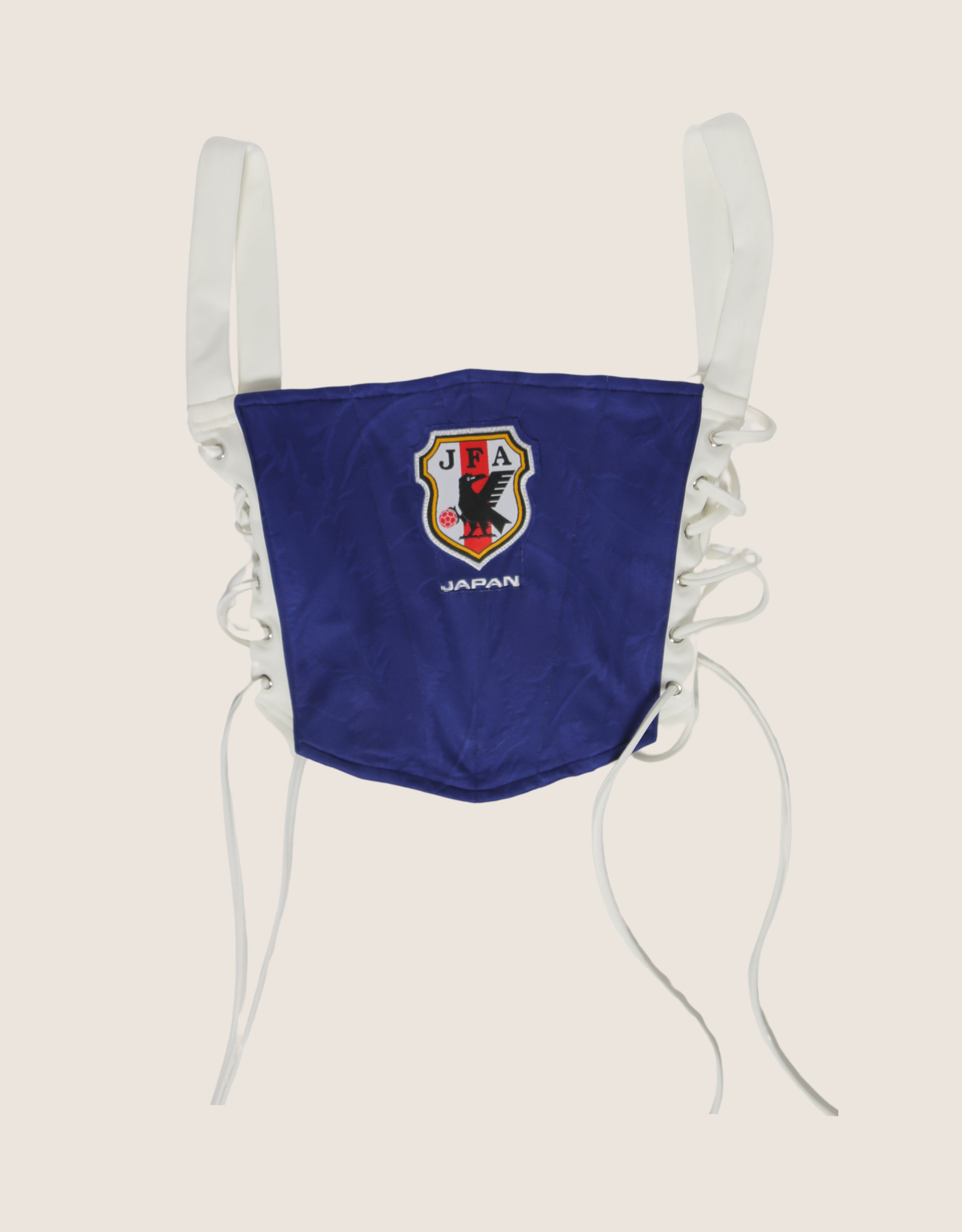Japan reworked cropped corset with matching shrug (S)